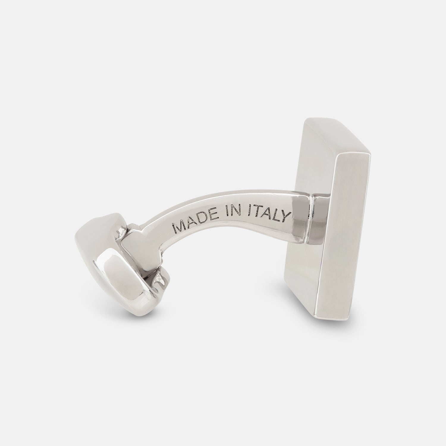 Image 2 of product Silver Textured Square Cufflinks