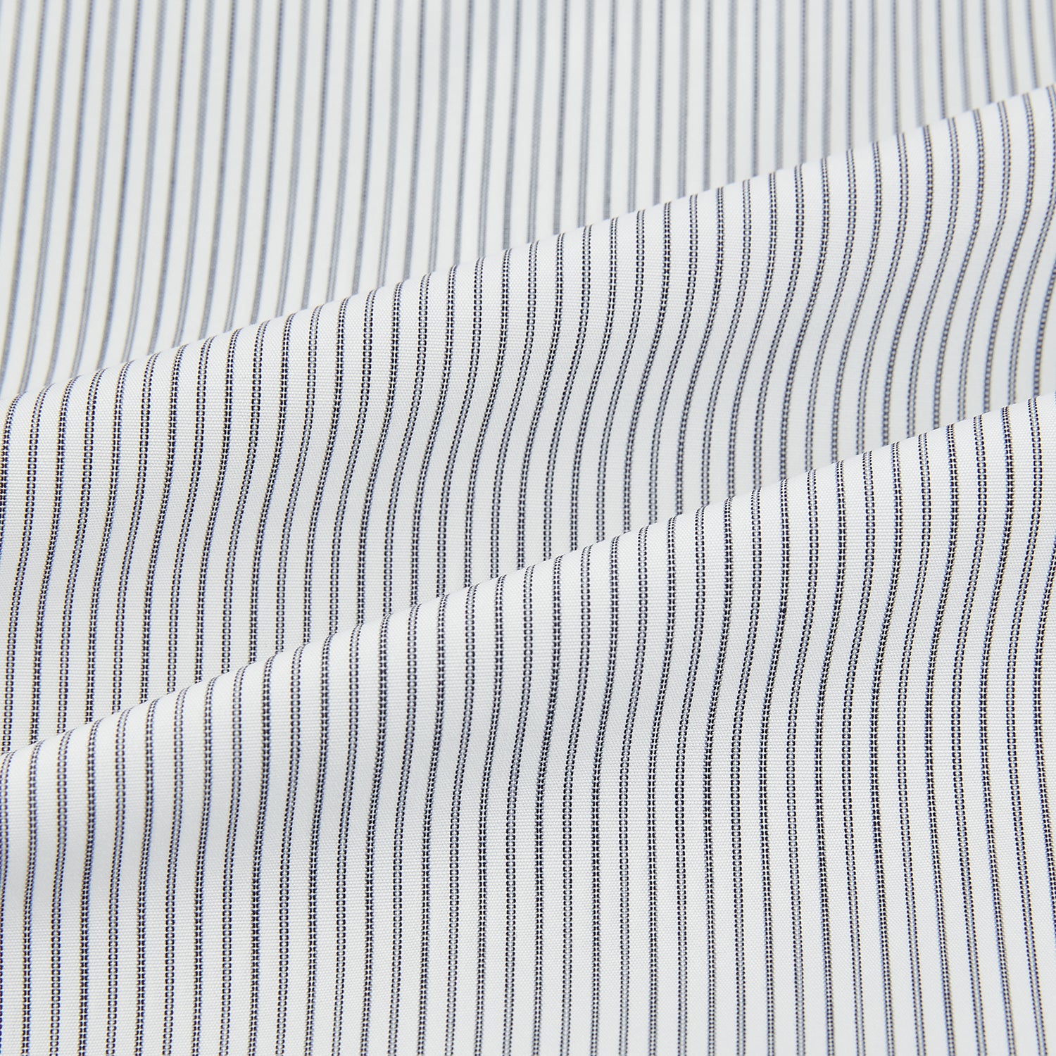 Image 6 of product Midnight Blue Fine Track Stripe Mayfair Shirt