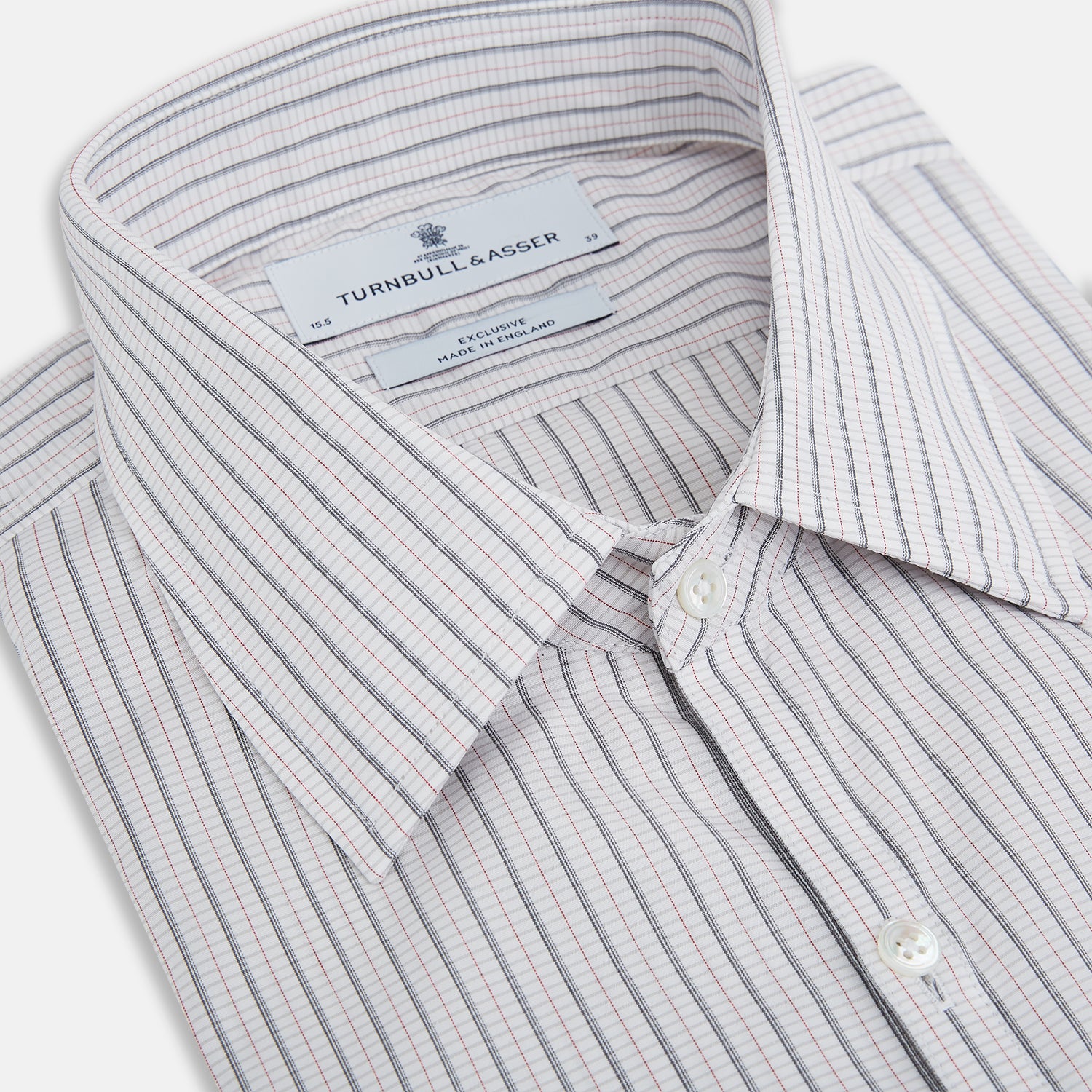 Image 2 of product Red and Navy Graph Check Westminster Shirt