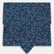 Multicoloured Dark Navy Circle Silk Cravat