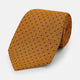 Purple and Orange Micro Dot Silk Tie