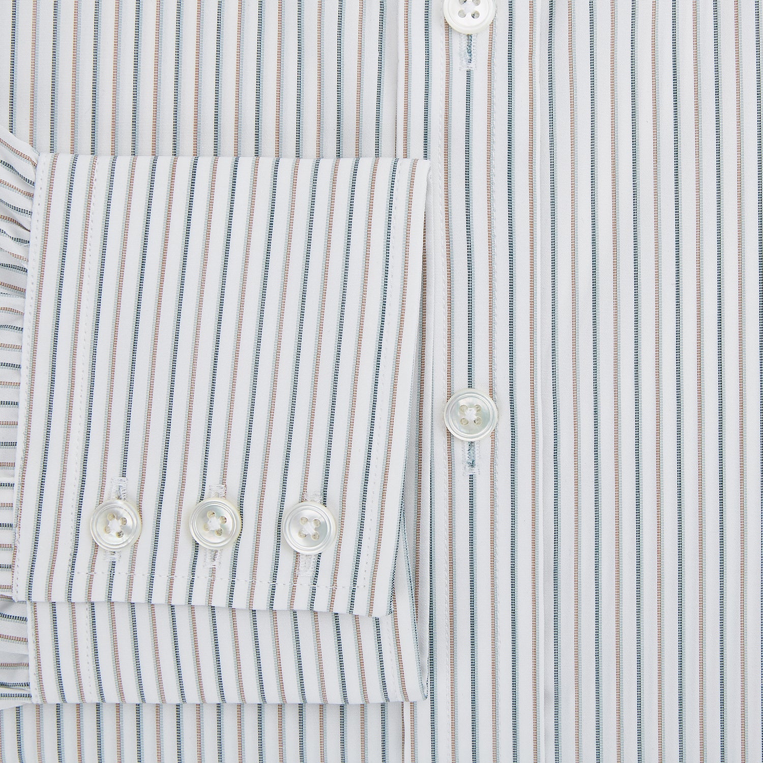 Image 4 of product Teal Double Stripe Mayfair Shirt