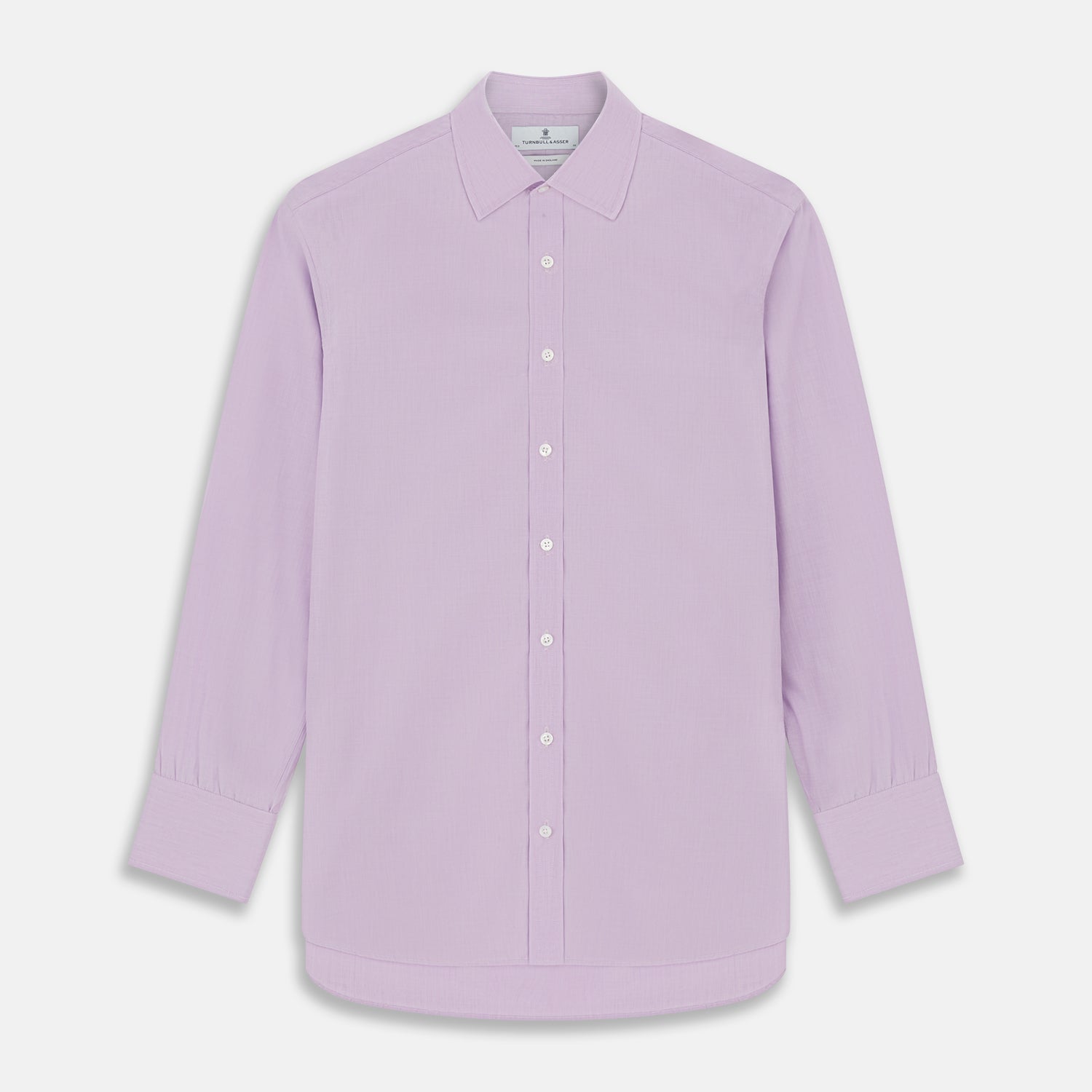 Image 1 of product LILAC COTTON REGULAR FIT SHIRT