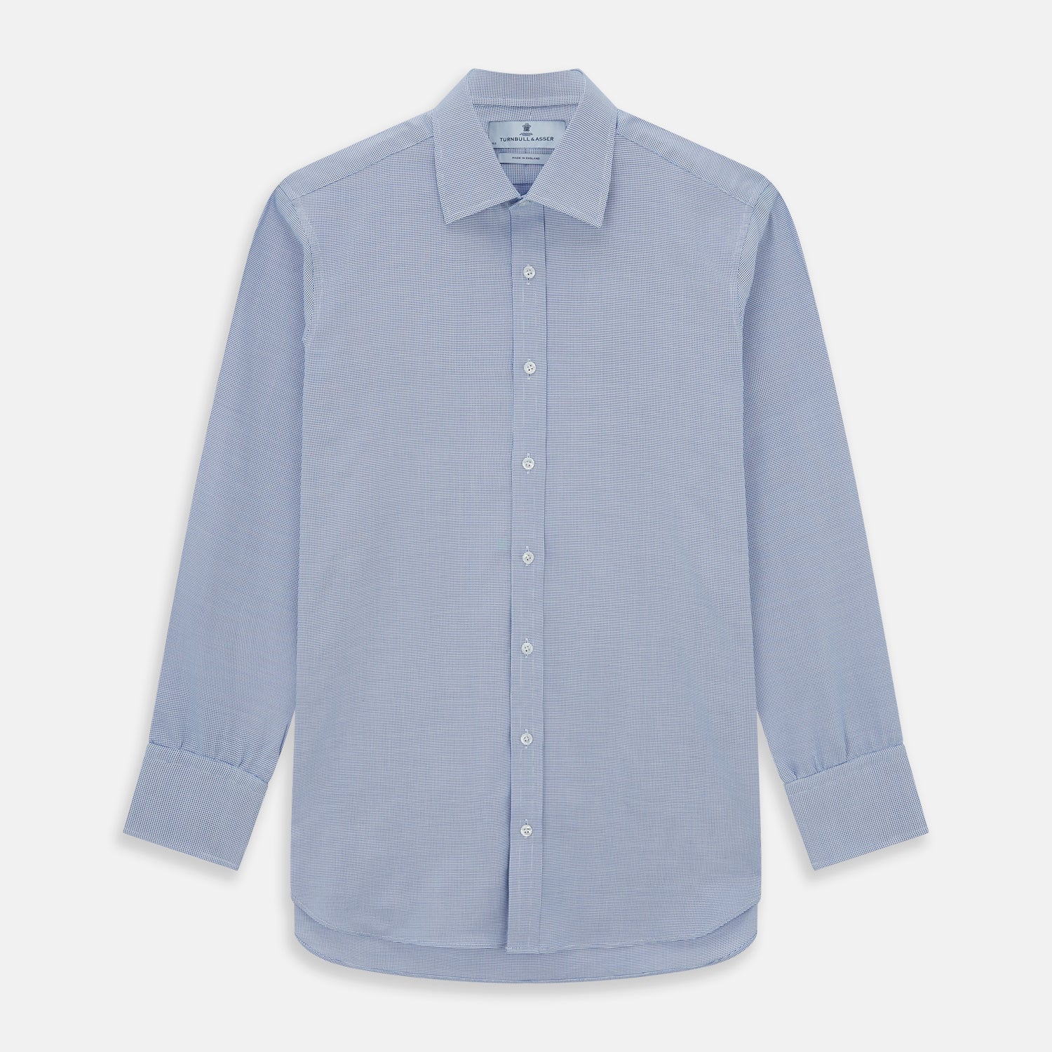 Image 1 of product NAVY MULTI-CHECK COTTON REGULAR FIT SHIRT