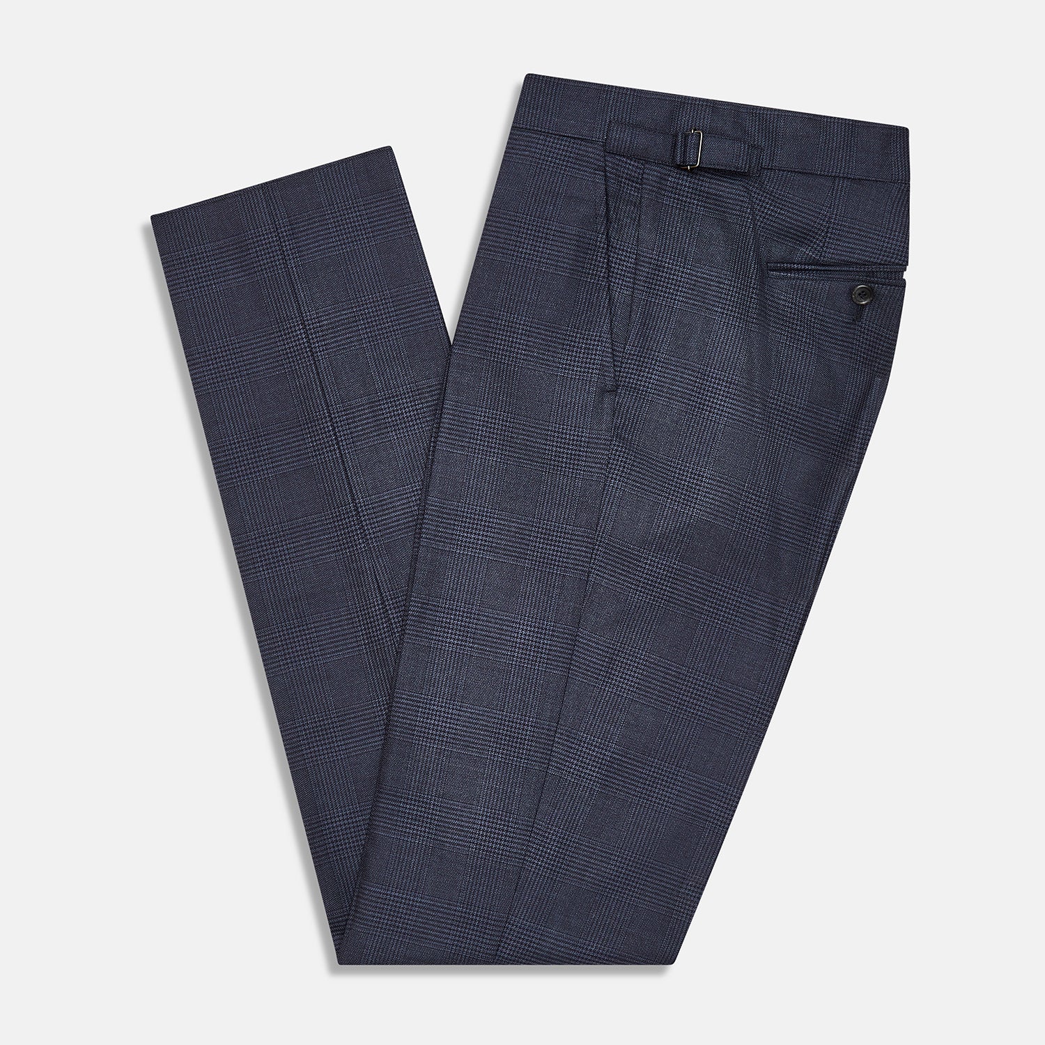 Image 5 of product Navy Check Henry Trousers