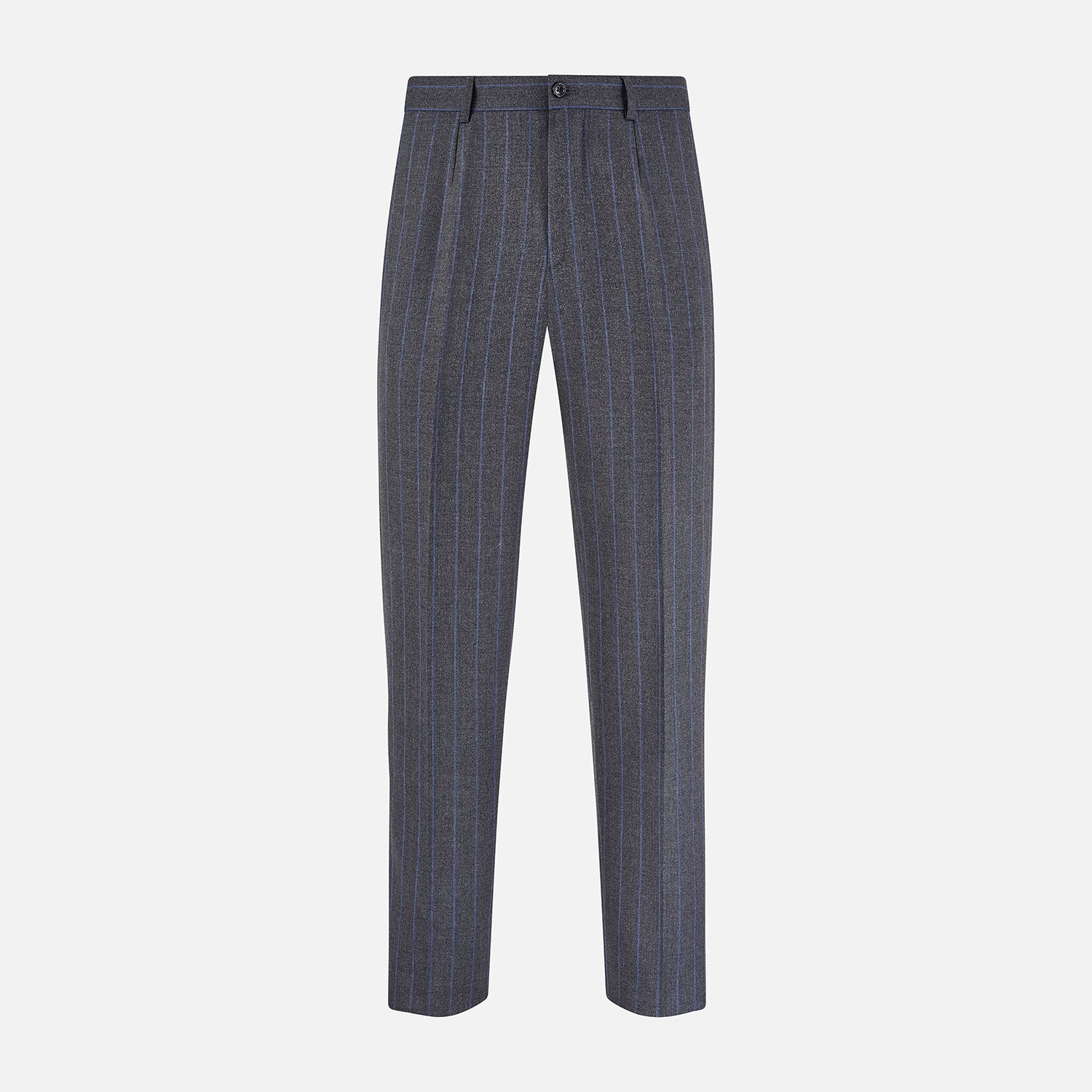 Image 1 of product Grey Pinstripe Rupert Trousers