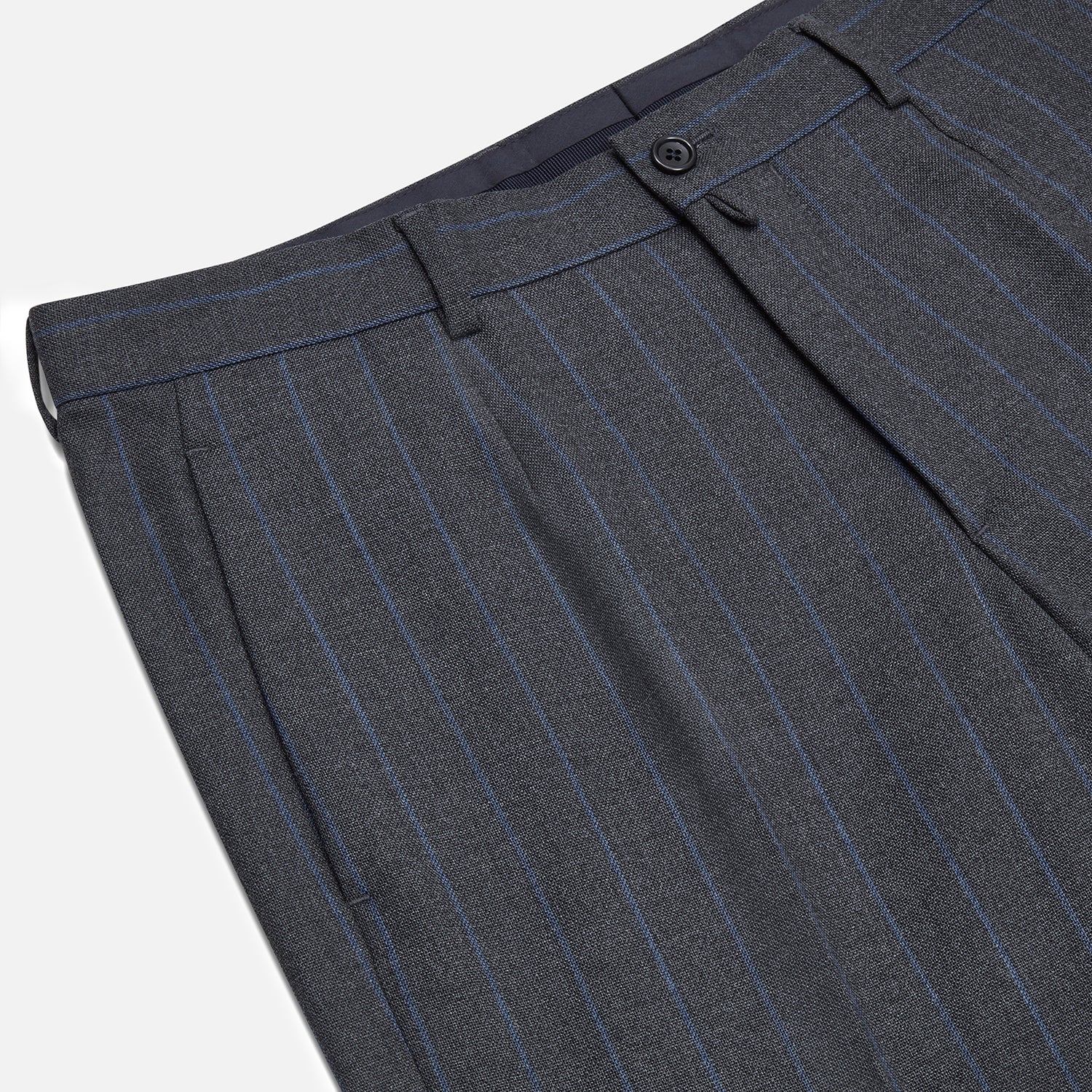 Image 2 of product Grey Pinstripe Rupert Trousers