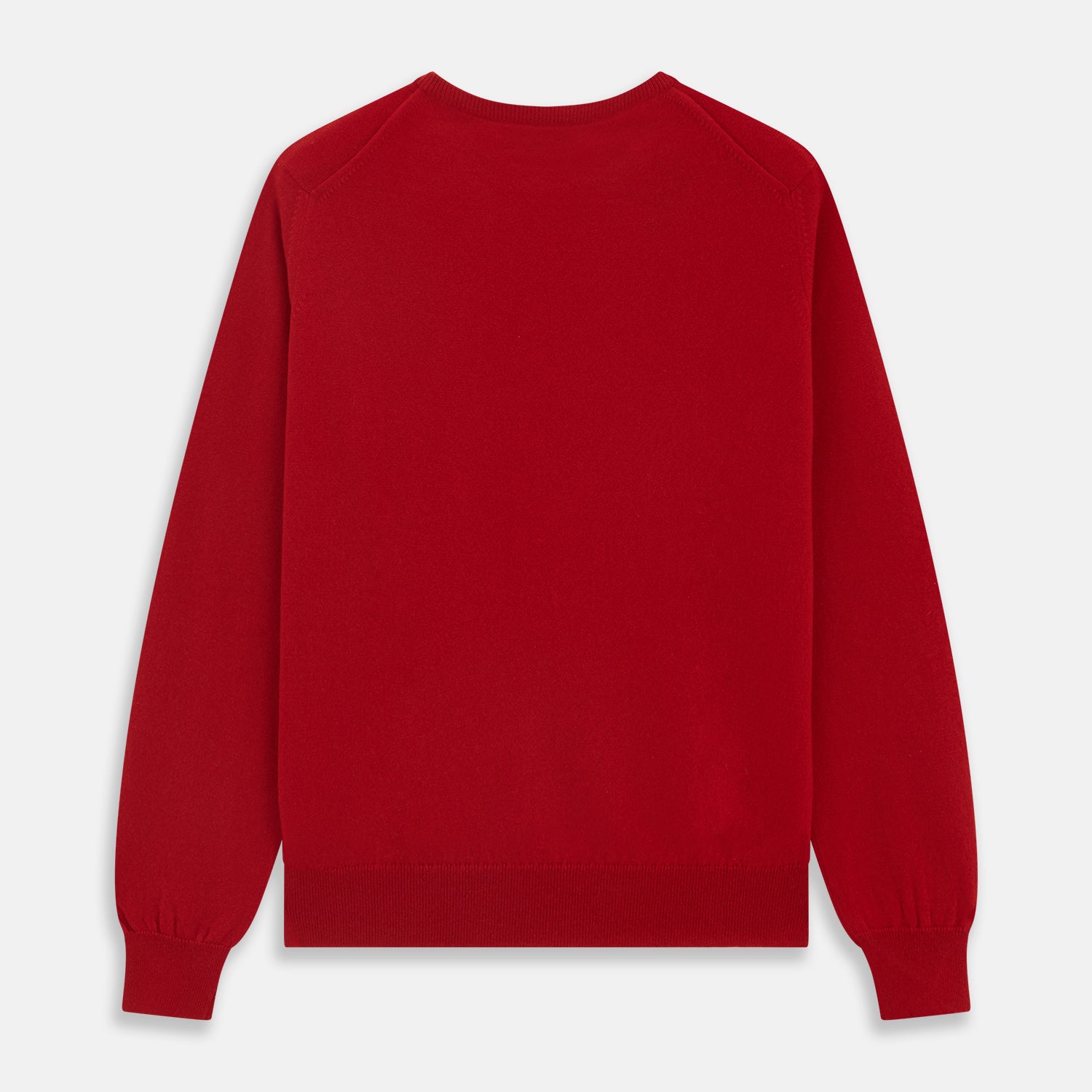 Image 4 of product Deep Red Crew Neck Cashmere Jumper