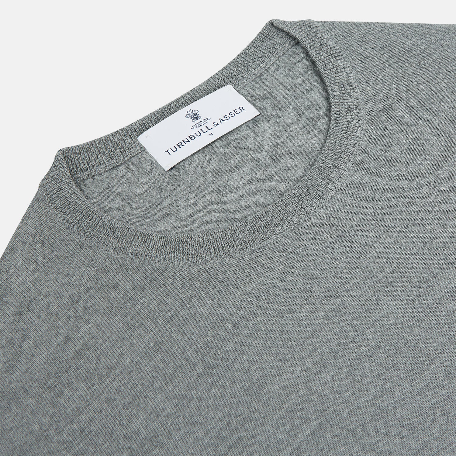 Image 2 of product Grey Crew Neck Merino Wool Jumper