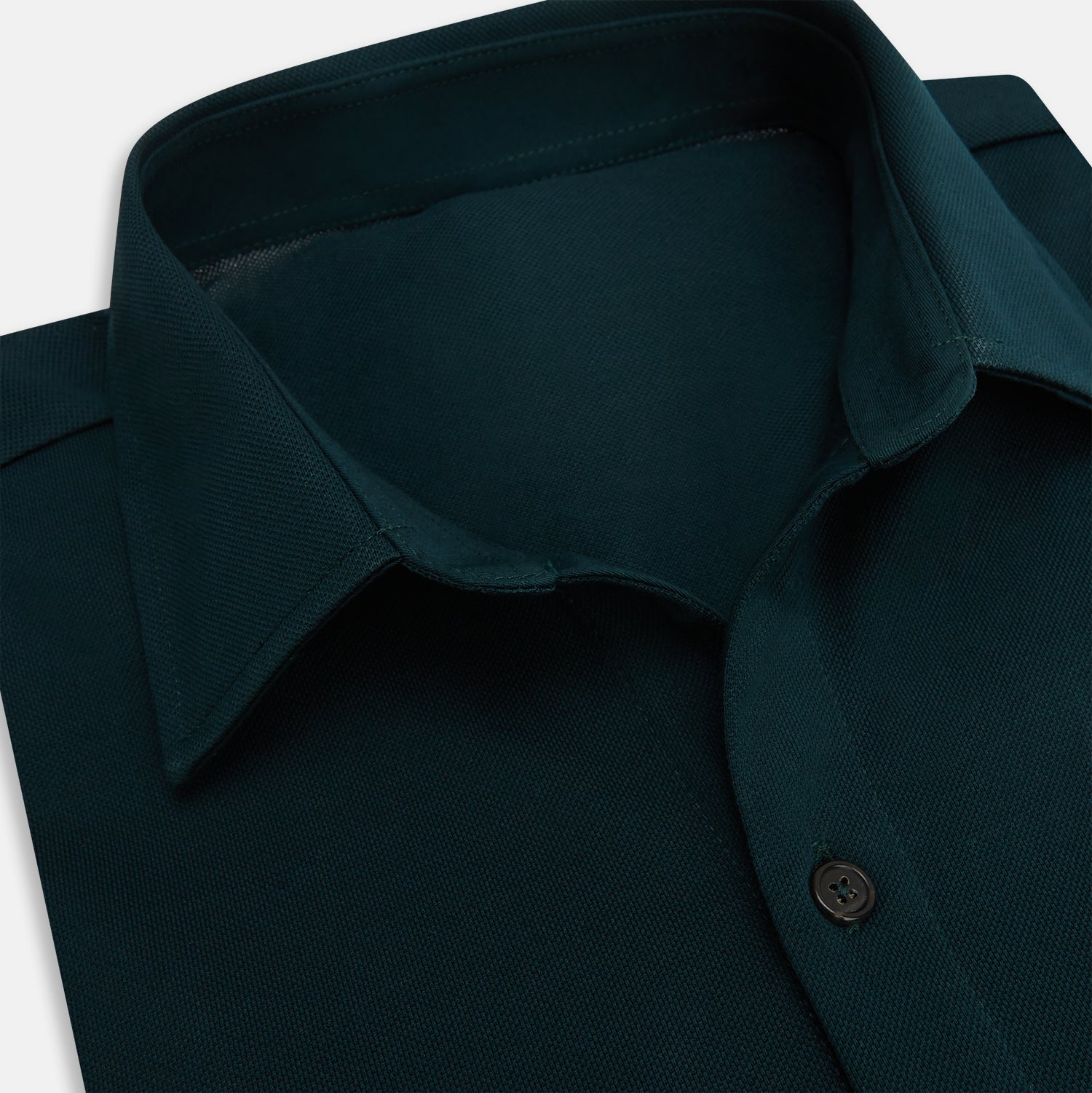 Image 2 of product Dark Green Pique Shirt