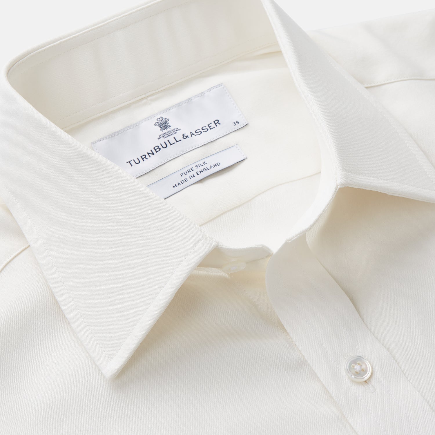 Image 2 of product Cream Silk Mayfair Shirt