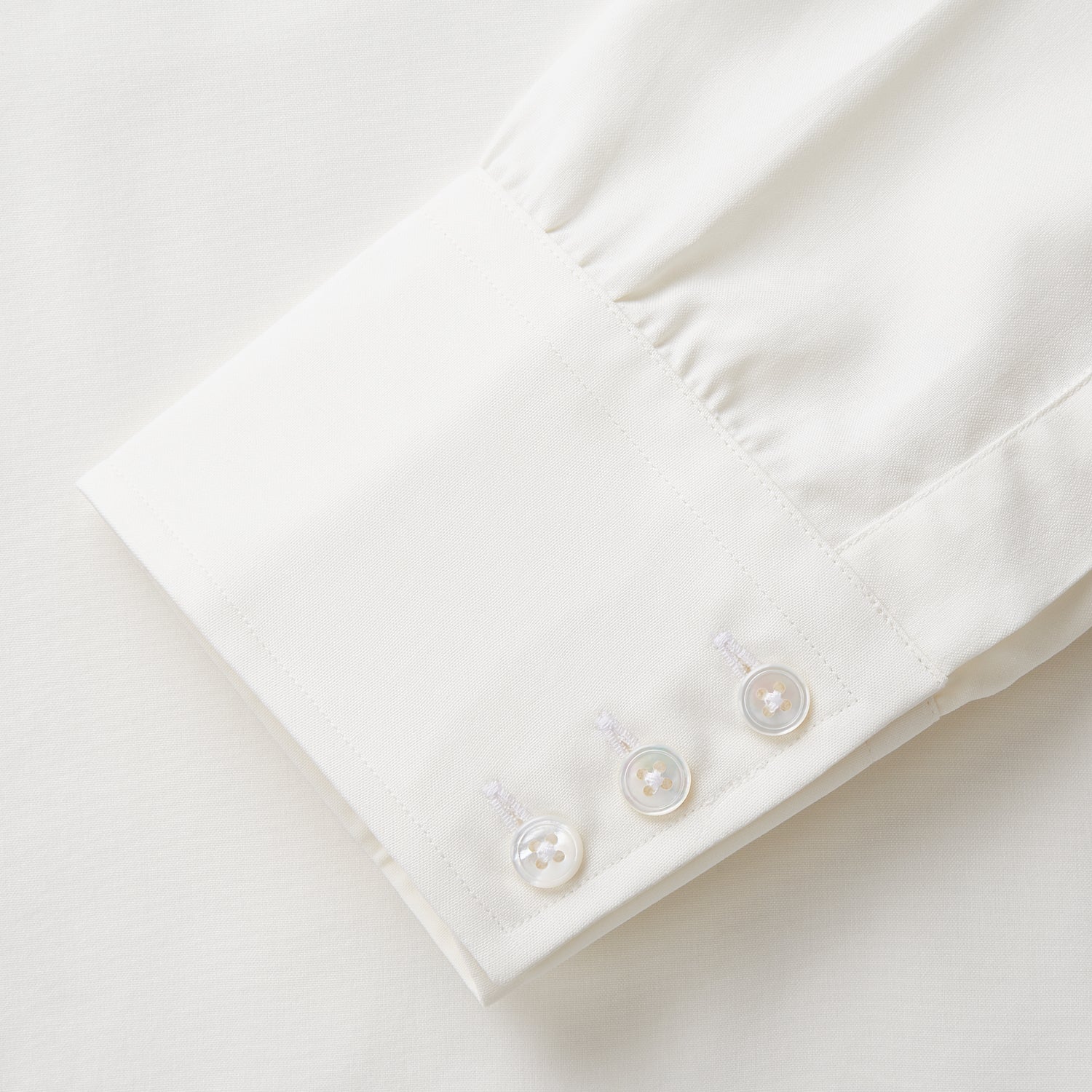 Image 3 of product Cream Silk Mayfair Shirt