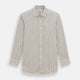 Brown Multi Track Stripe Mayfair Shirt
