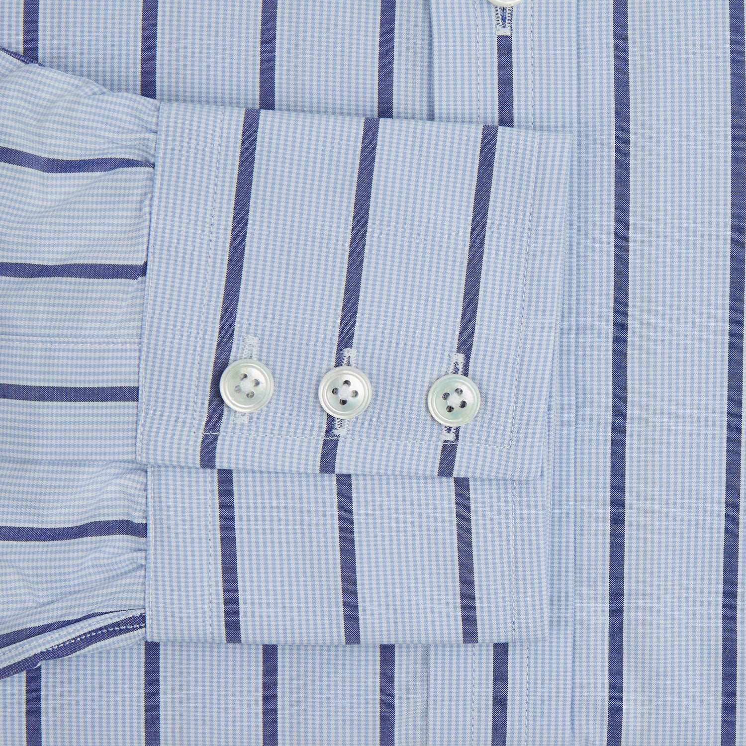 Image 3 of product Blue Track Stripe Mayfair Shirt