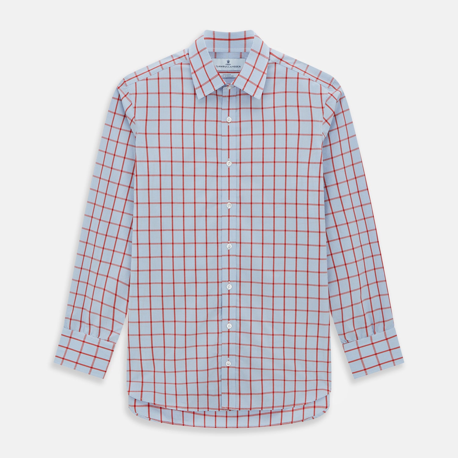 Image 1 of product Red Windowpane Check Mayfair Shirt