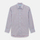 Red Windowpane Check Mayfair Shirt