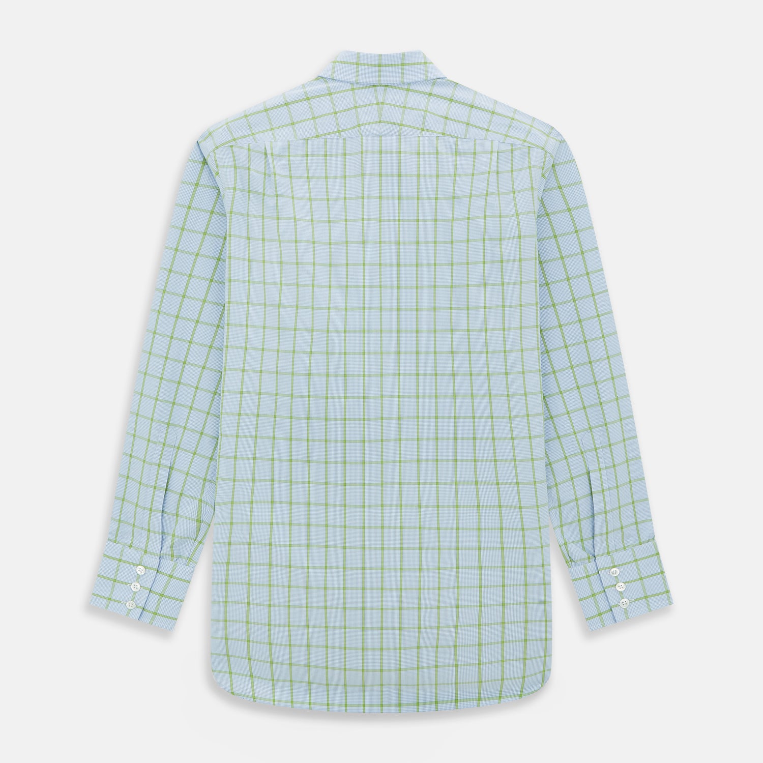 Image 6 of product Light Green Windowpane Check Mayfair Shirt