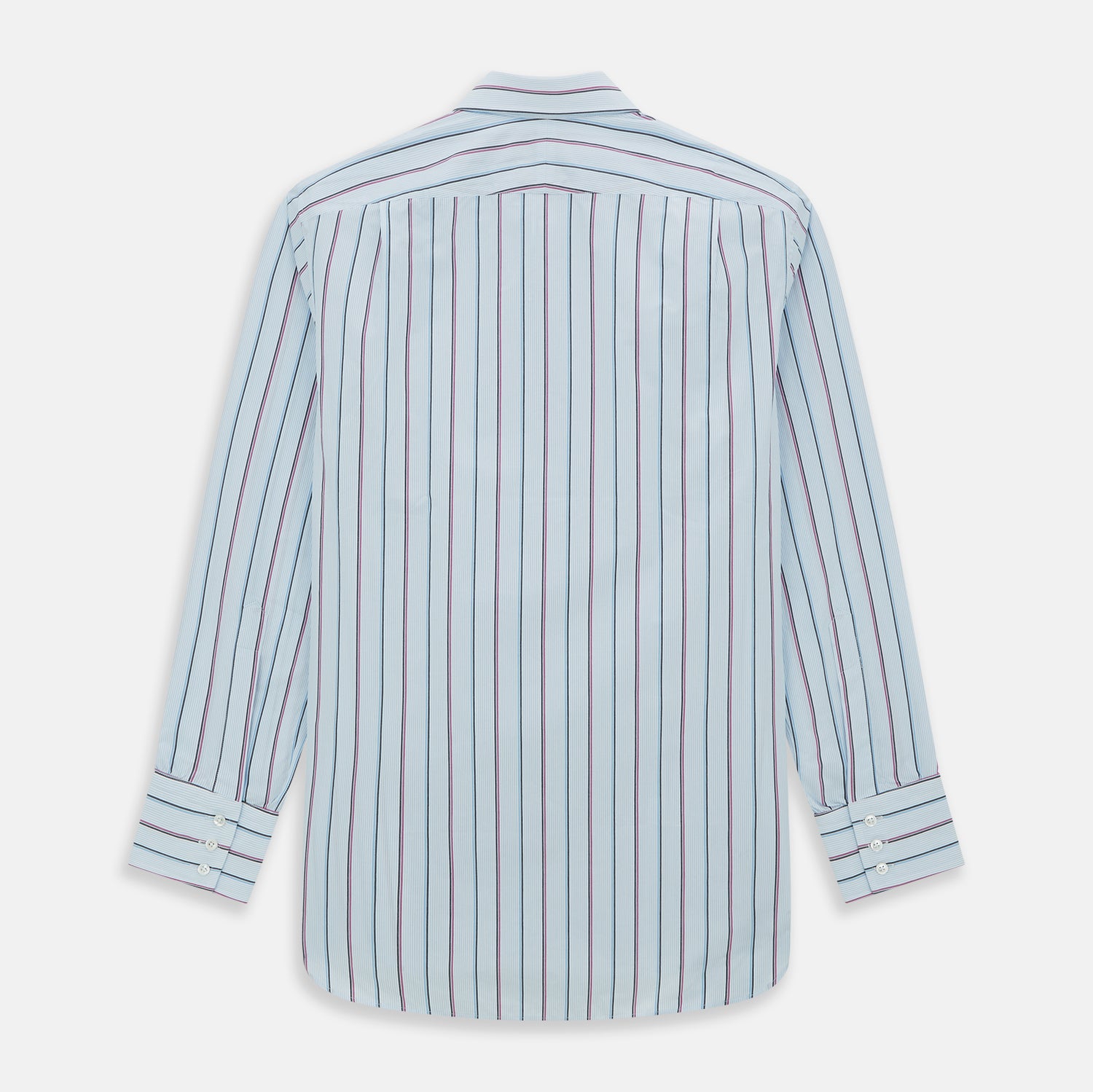 Image 6 of product Blue and Pink Shadow Stripe Mayfair Shirt