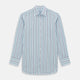 Blue and Pink Shadow Stripe Mayfair Shirt