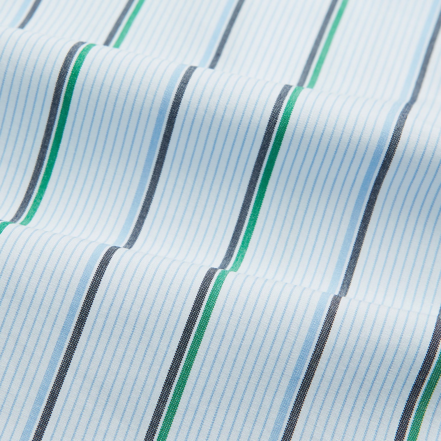 Image 5 of product Blue and Green Shadow Stripe Mayfair Shirt