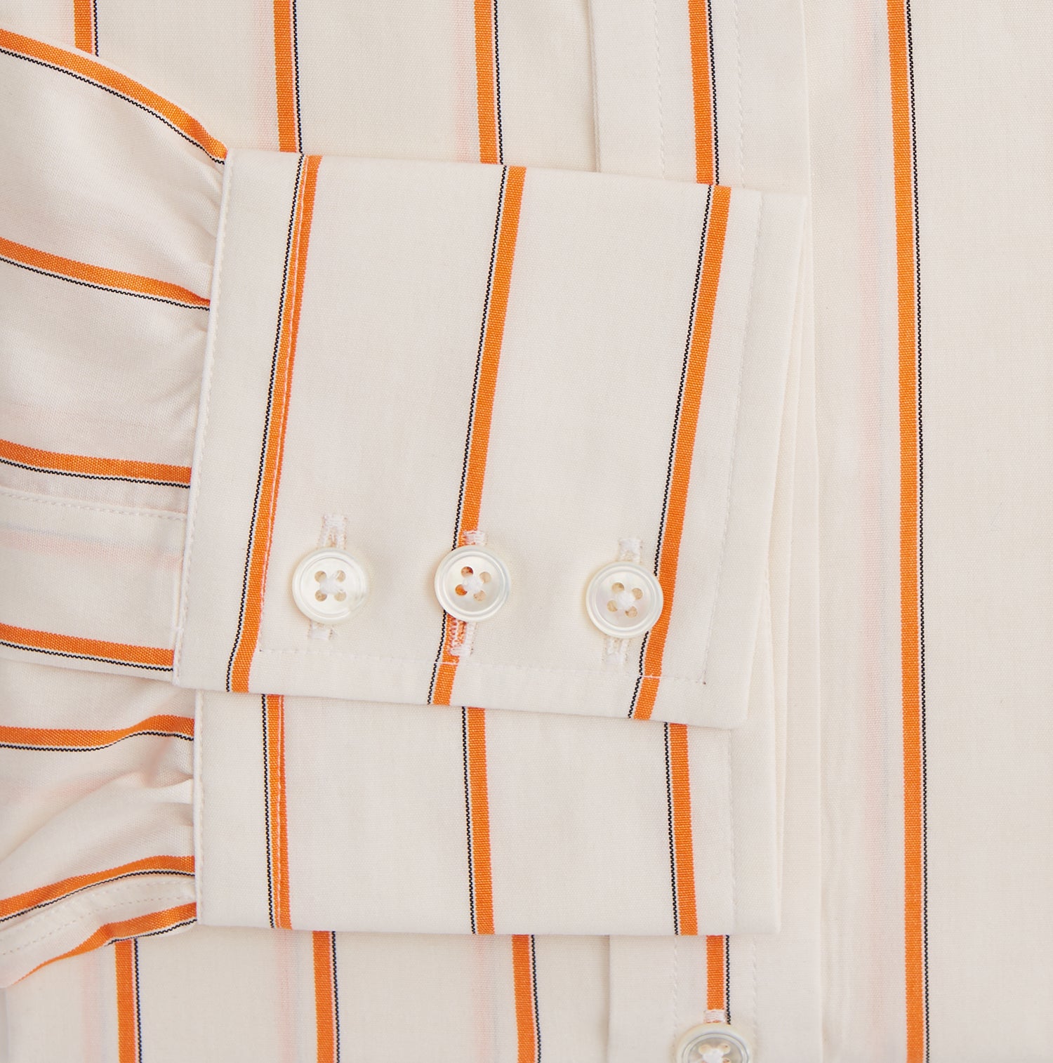 Image 3 of product Orange Track Stripe Mayfair Shirt