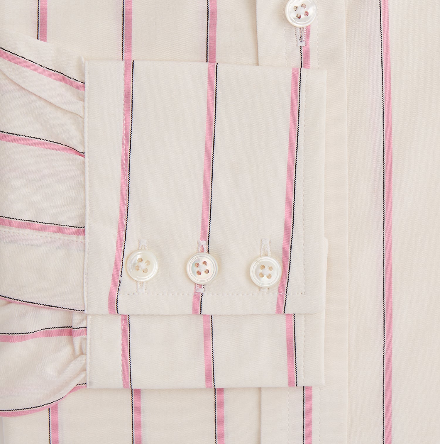 Image 3 of product Pink Track Stripe Mayfair Shirt