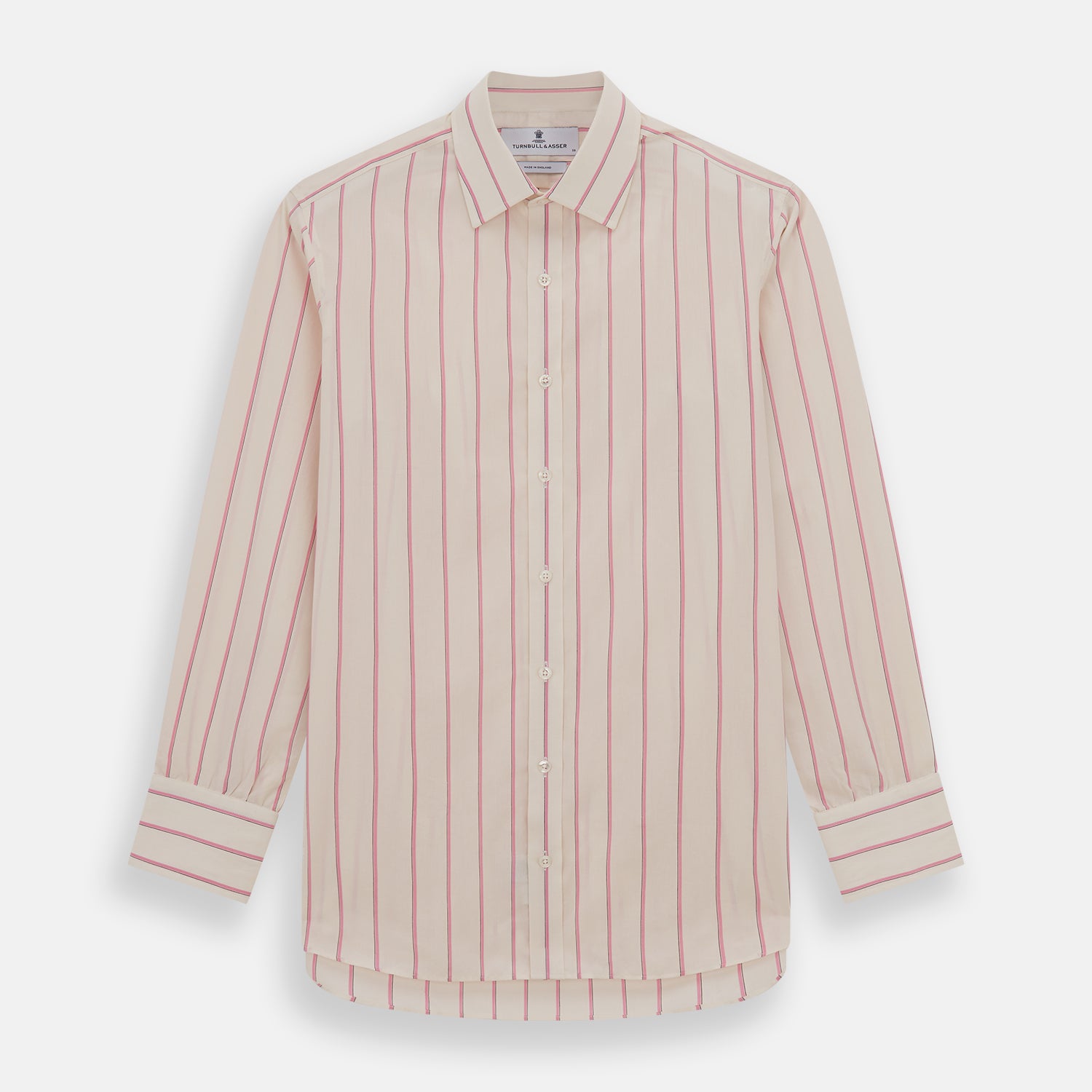 Image 1 of product Pink Track Stripe Mayfair Shirt