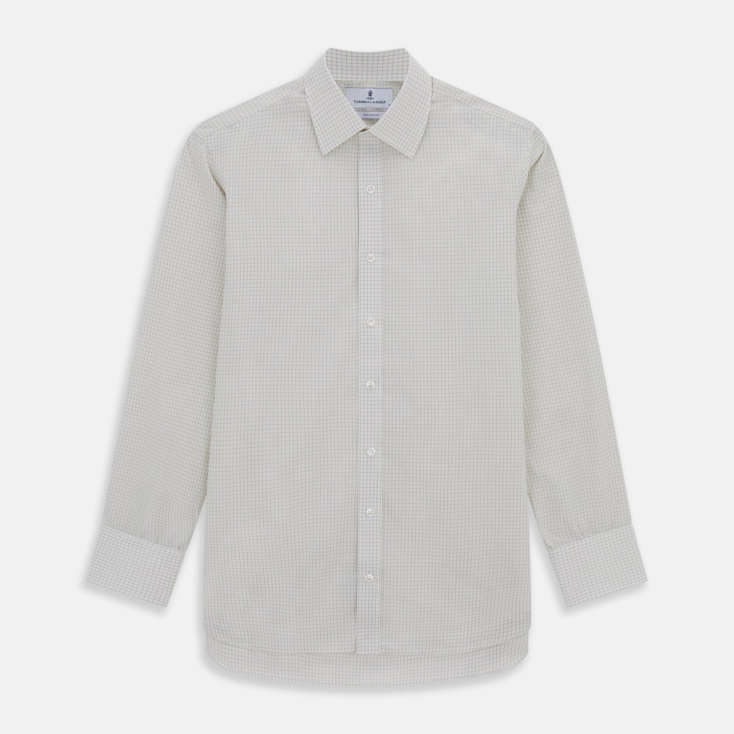 Image 1 of product Pale Blue Graph Check Mayfair Shirt