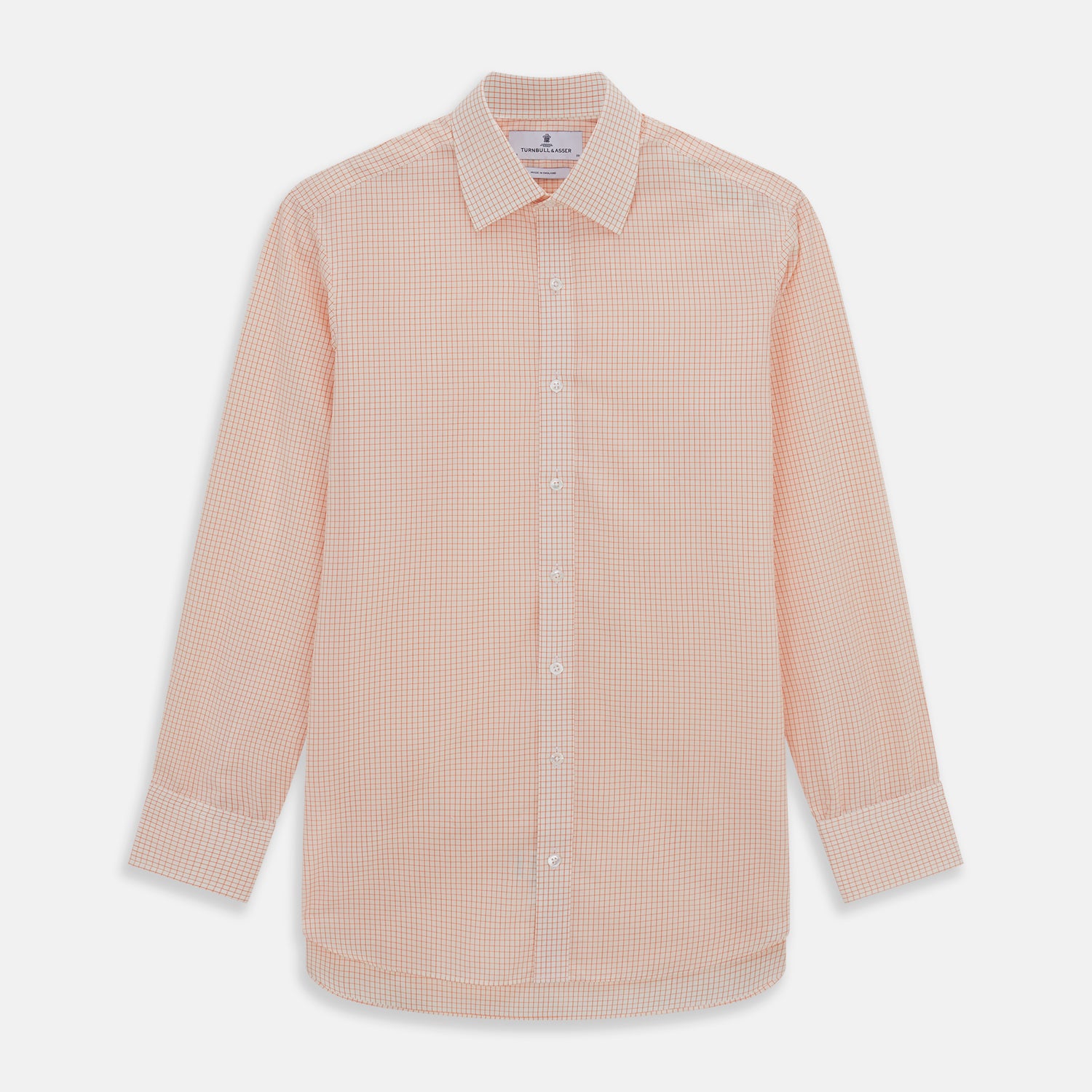 Image 1 of product Orange Graph Check Mayfair Shirt