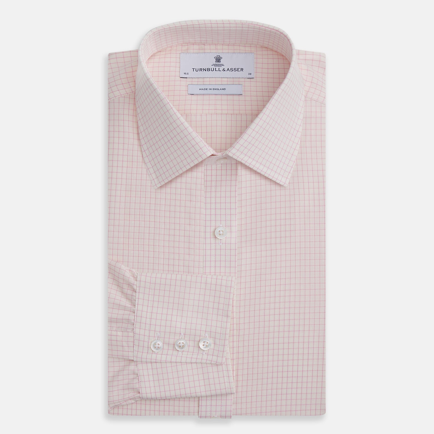 Image 4 of product Pink Graph Check Mayfair Shirt