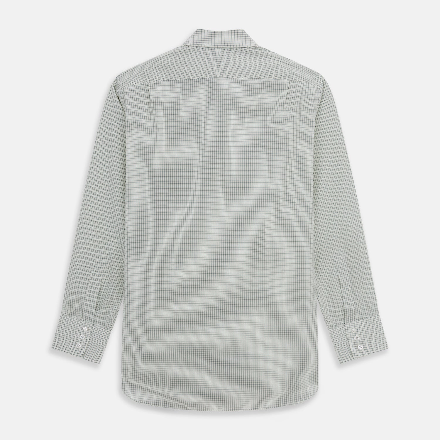 Image 5 of product Dark Green Graph Check Mayfair Shirt