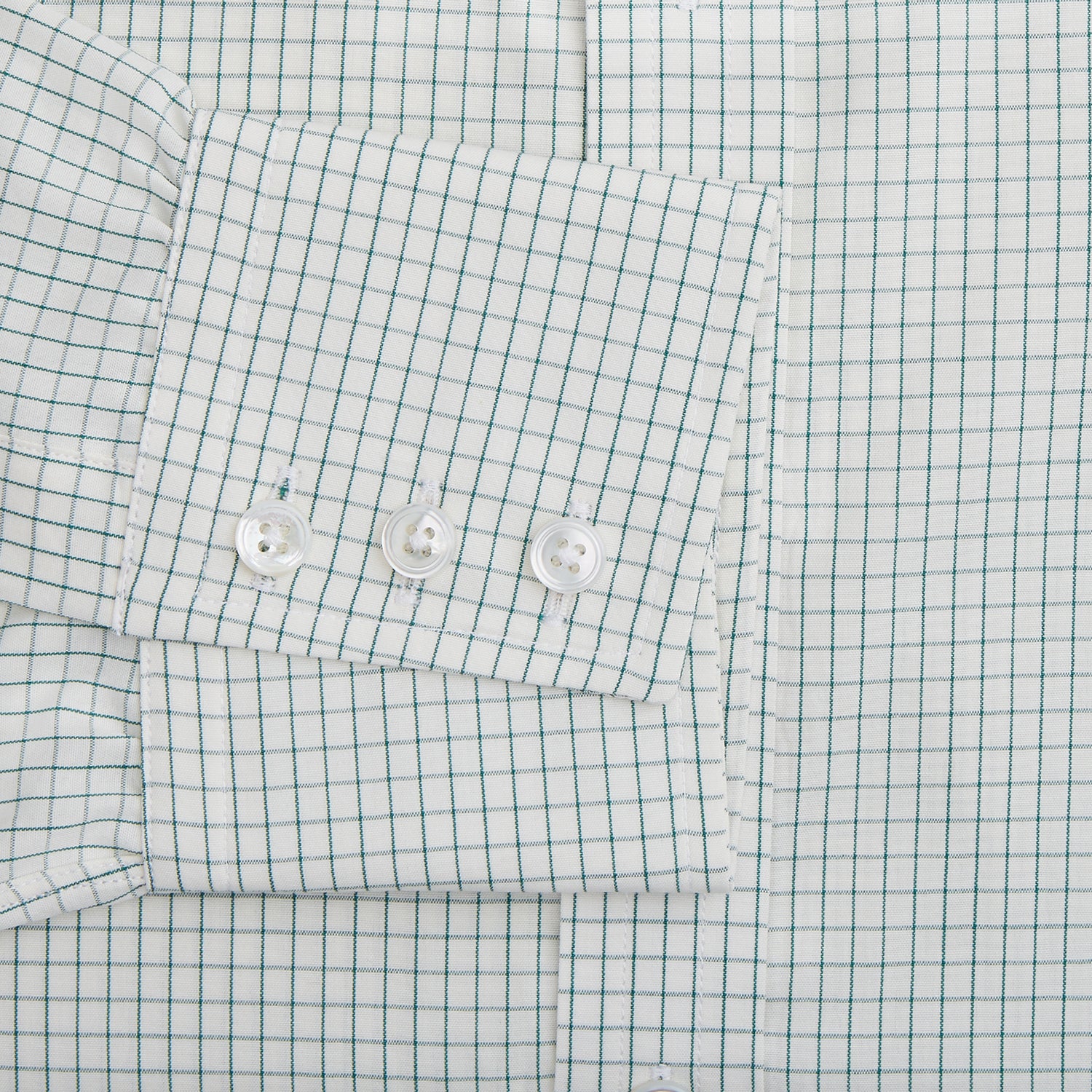 Image 3 of product Dark Green Graph Check Mayfair Shirt