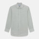 Dark Green Graph Check Mayfair Shirt