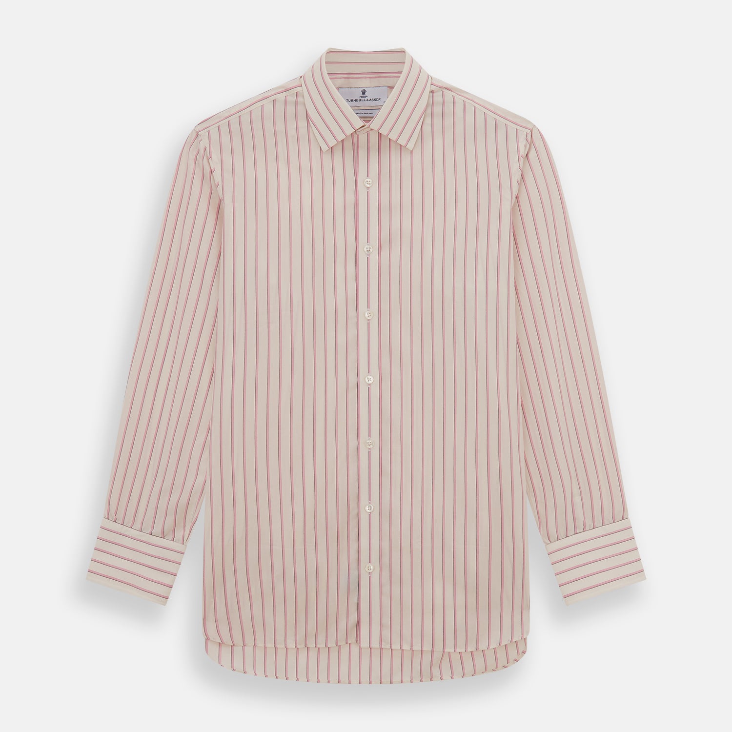 Image 1 of product Pink Fine Track Stripe Mayfair Shirt