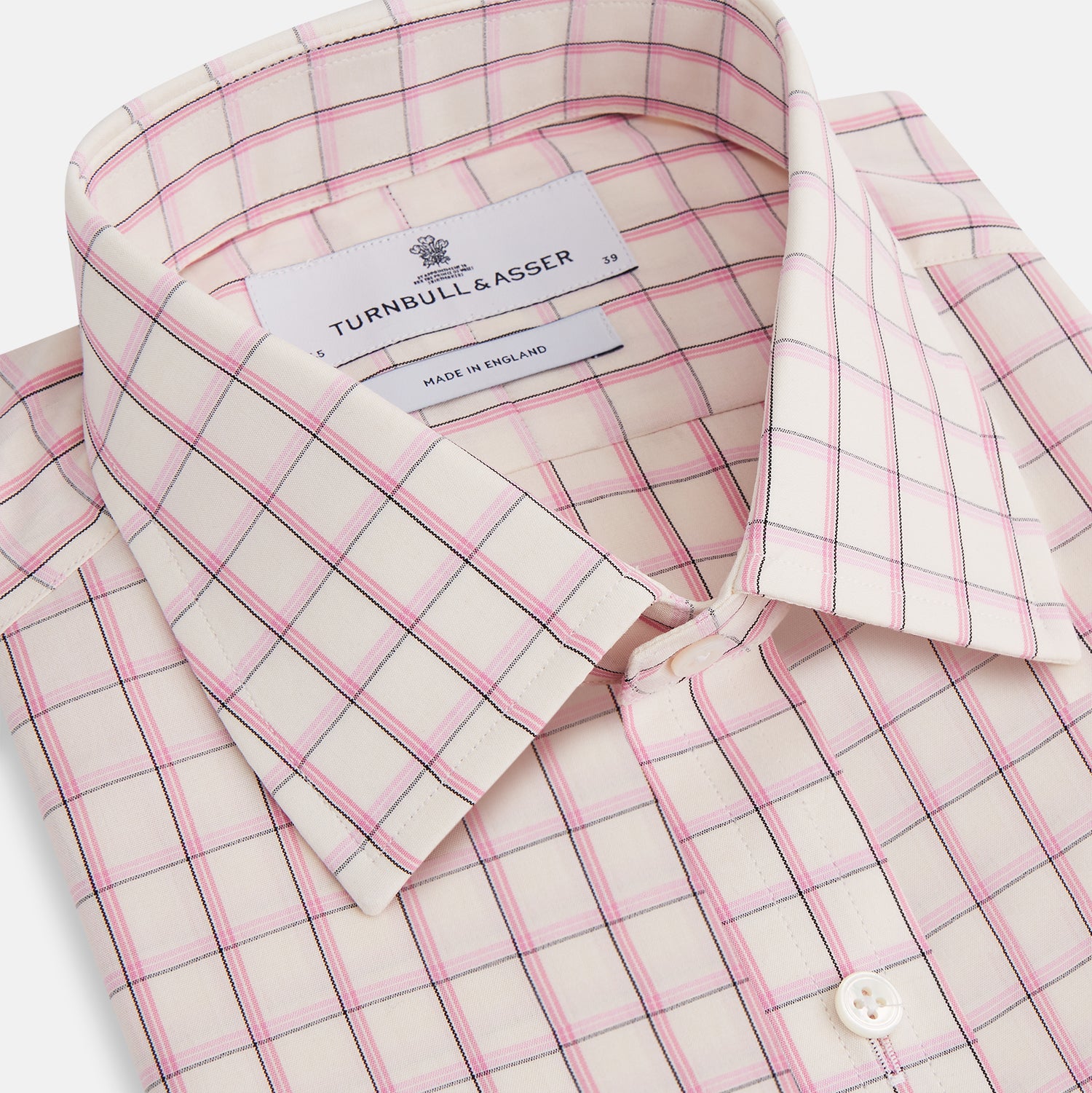 Image 2 of product Pink Shadow Check Mayfair Shirt