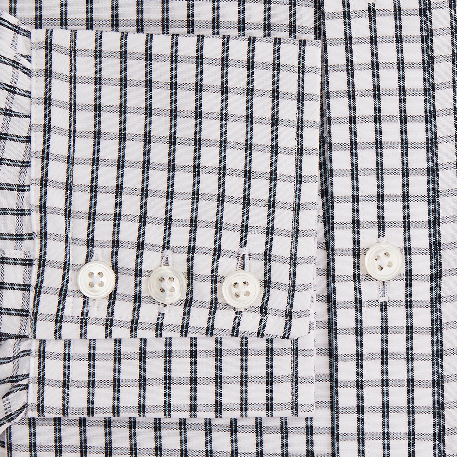 Image 3 of product Midnight Blue Double Graph Check Mayfair Shirt