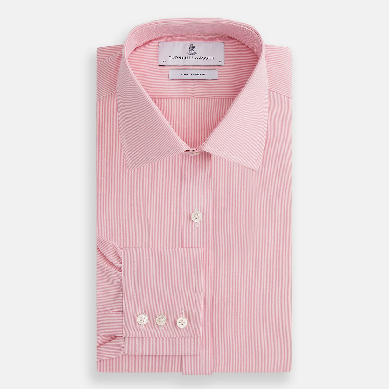 Image 5 of product Pink Fine Stripe Mayfair Shirt