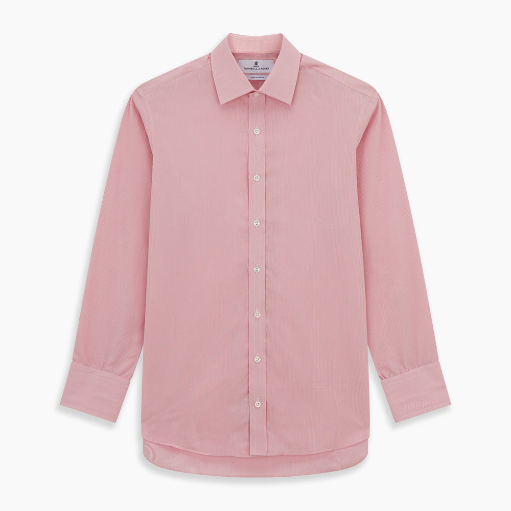 Image 6 of product Pink Fine Stripe Mayfair Shirt