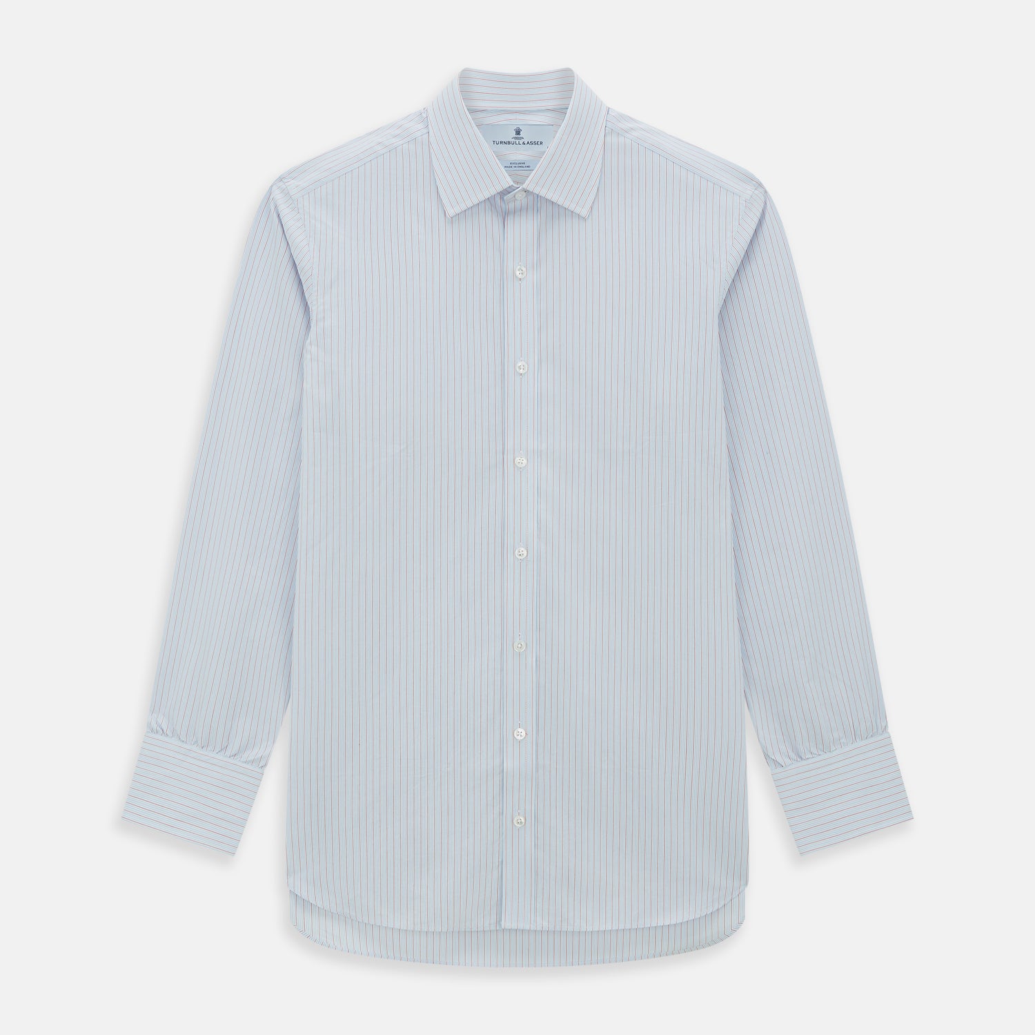 Image 1 of product Red Multi Pinstripe Mayfair Shirt