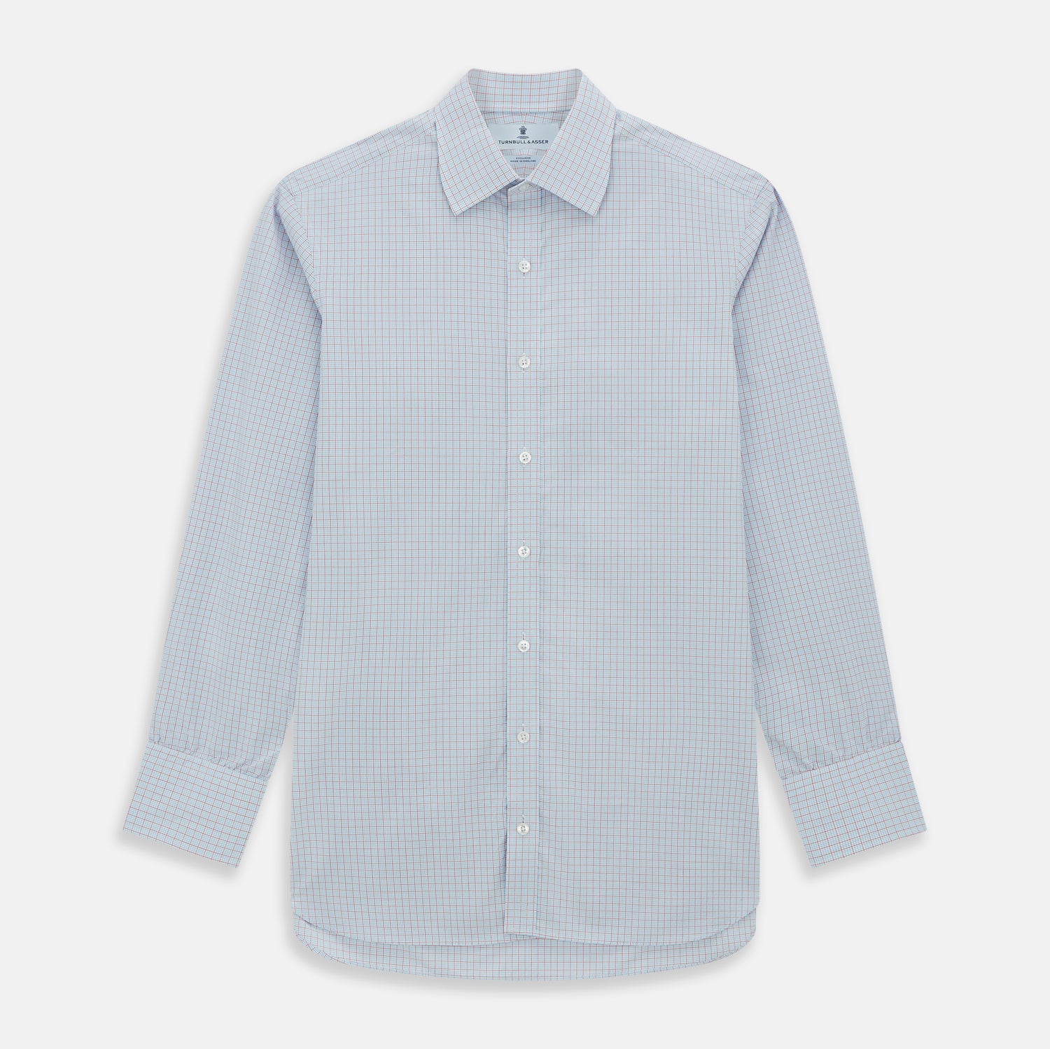 Image 1 of product Red Multi Graph Check Mayfair Shirt