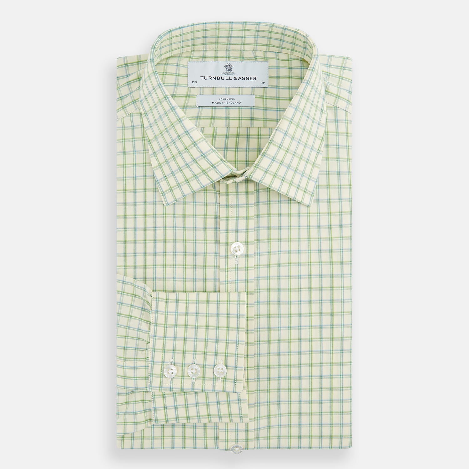 Image 4 of product Green Multi Check Mayfair Shirt