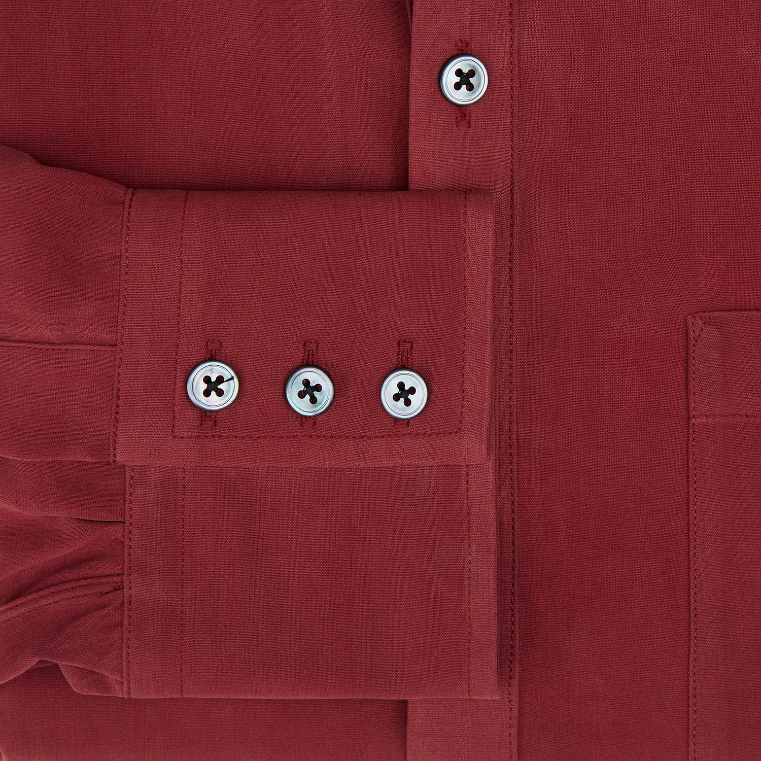 Image 4 of product Burgundy Silk Chelsea Shirt