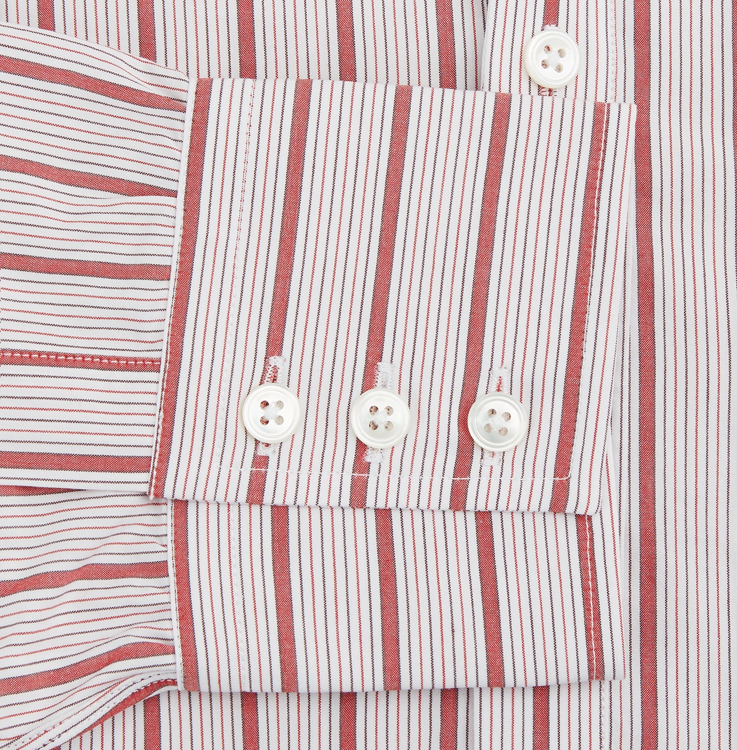 Image 3 of product Red Multi Track Stripe Chelsea Shirt