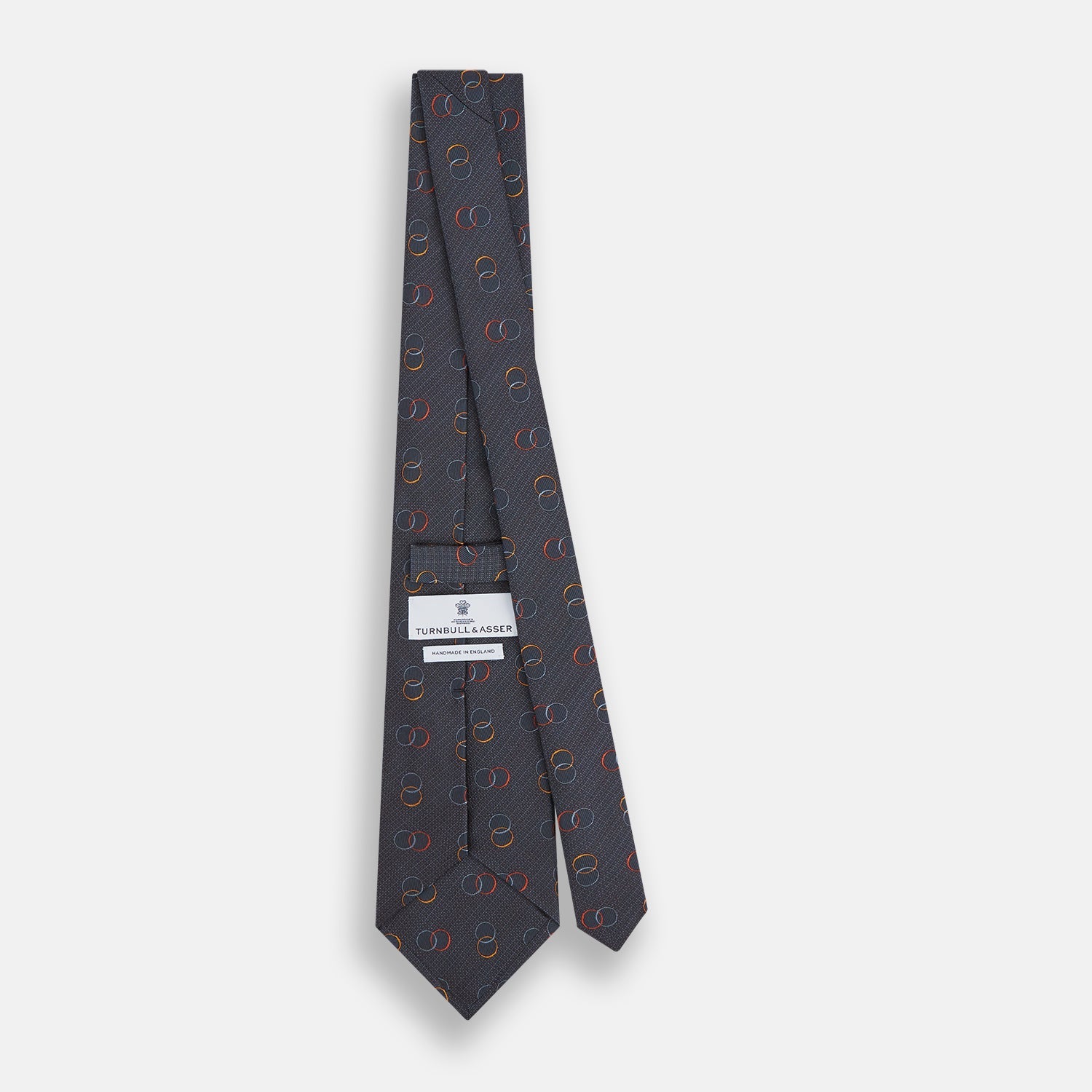 Image 4 of product Navy Links Silk Tie