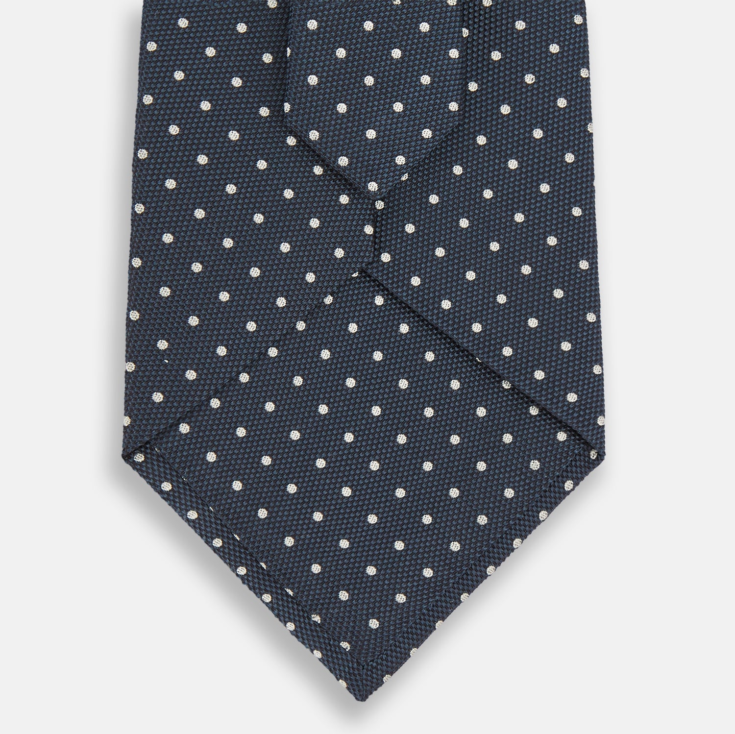 Image 3 of product Navy Micro Dot Silk Tie