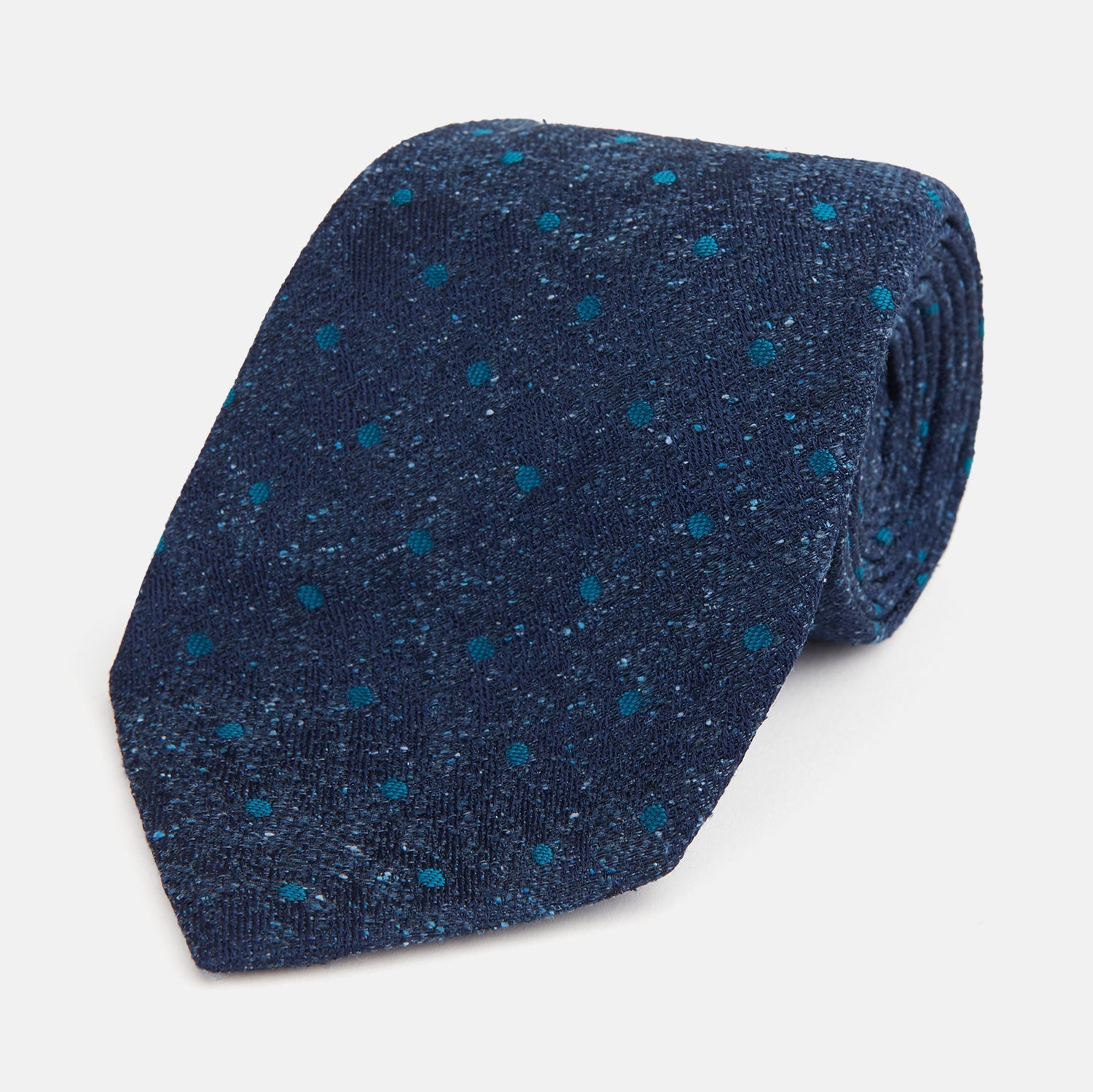 Image 1 of product Navy Floret Silk Tie