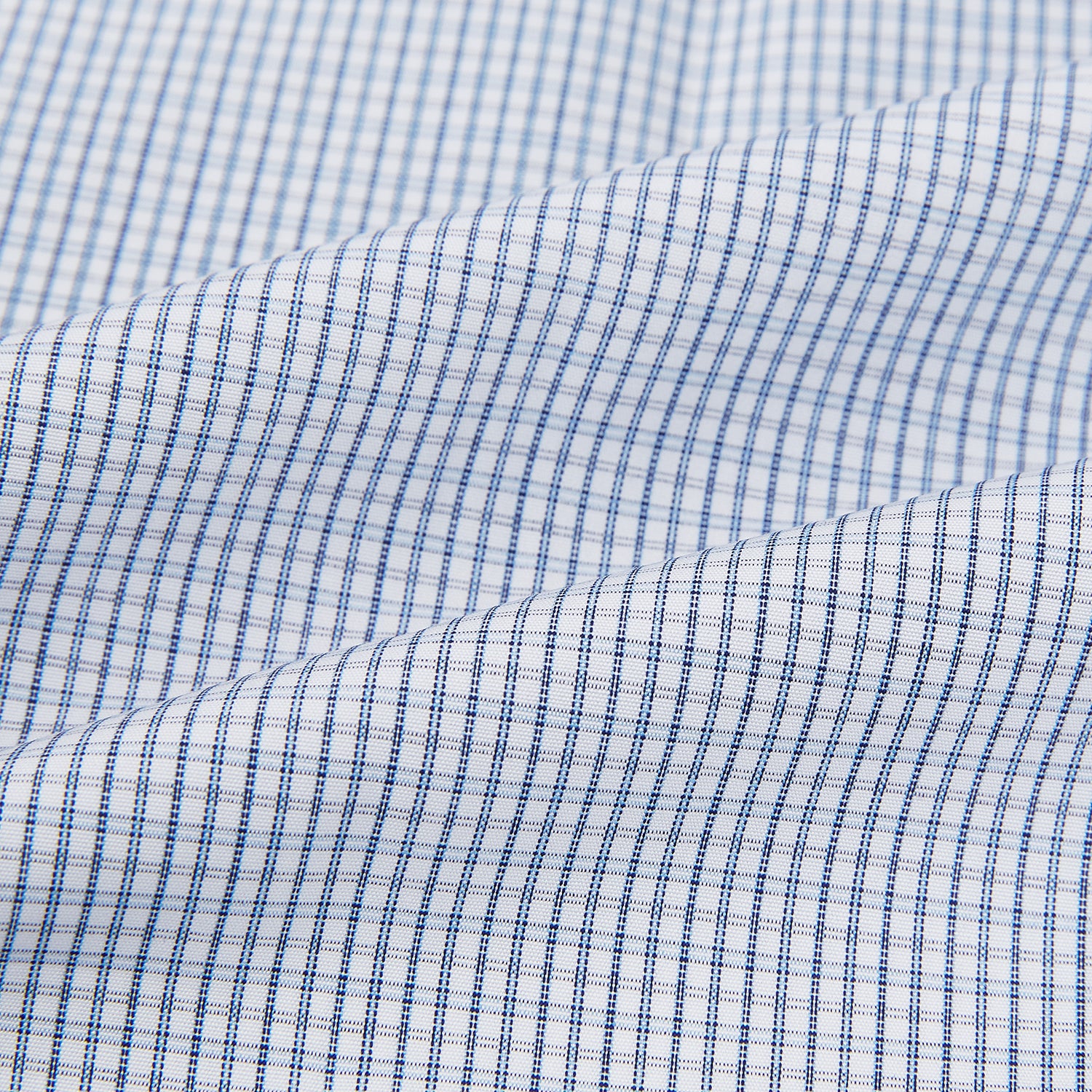 Image 6 of product Blue Micro Graph Check Mayfair Shirt