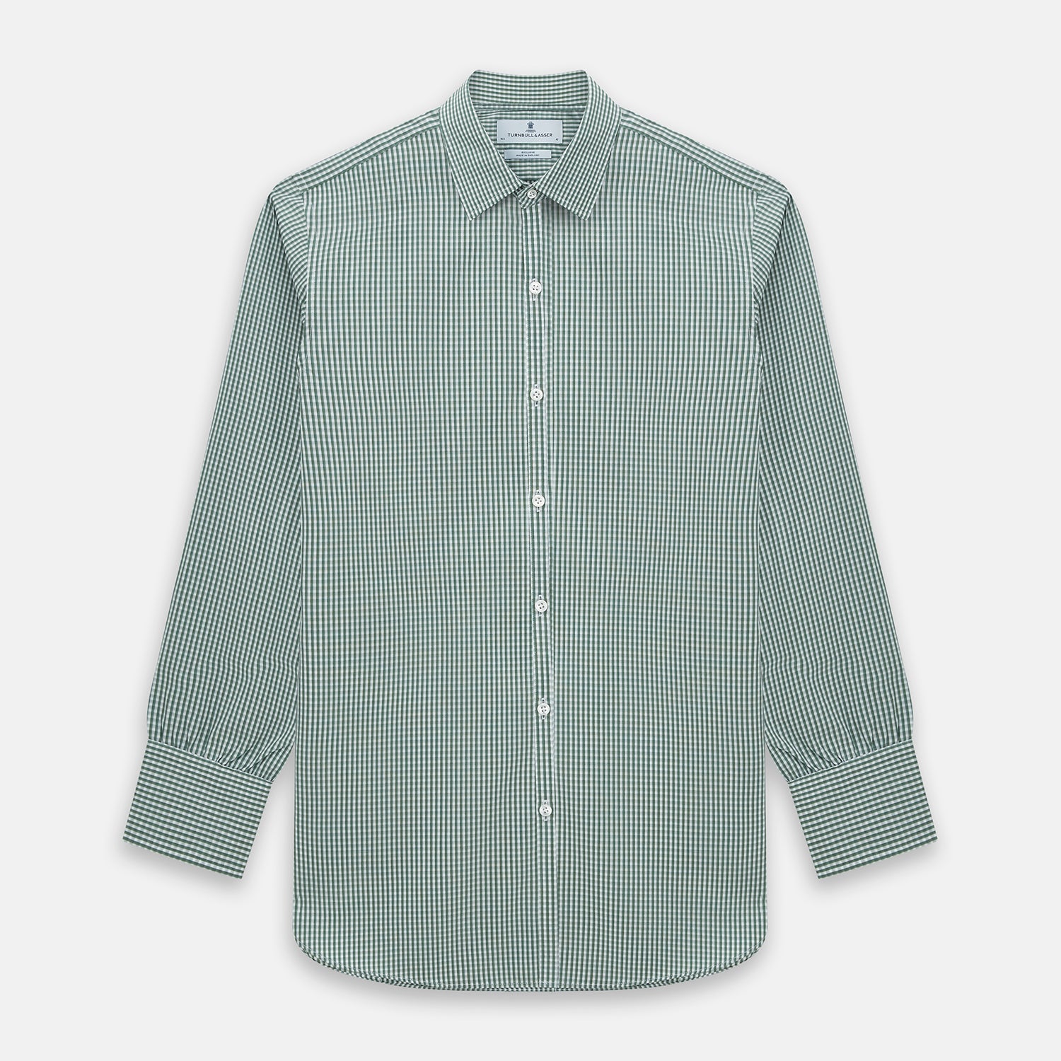 Image 1 of product MELON GREEN MICRO SHADOW CHECK WESTMINSTER SHIRT
