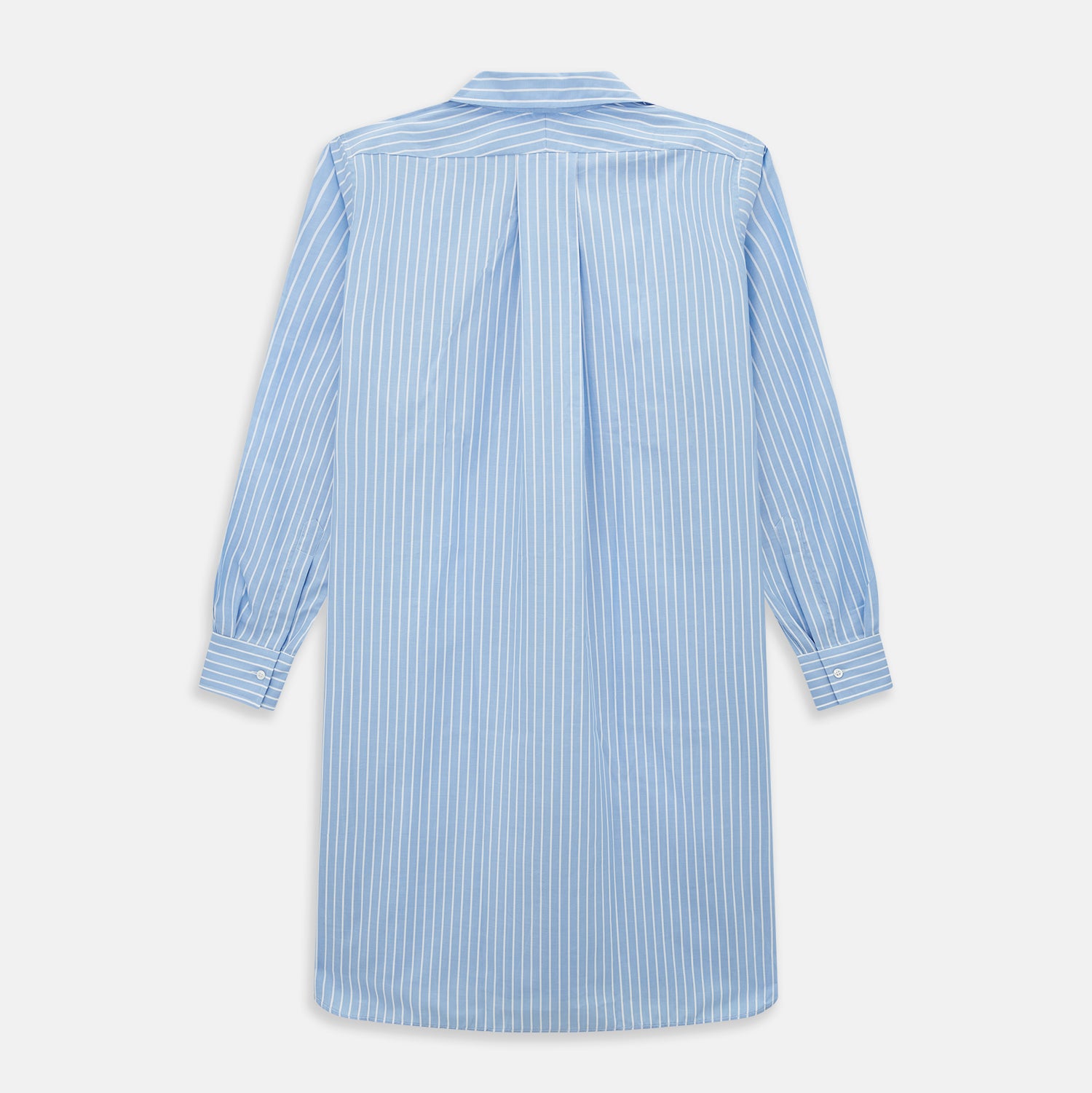 Image 3 of product White and Blue Stripe Quarzo Nightshirt