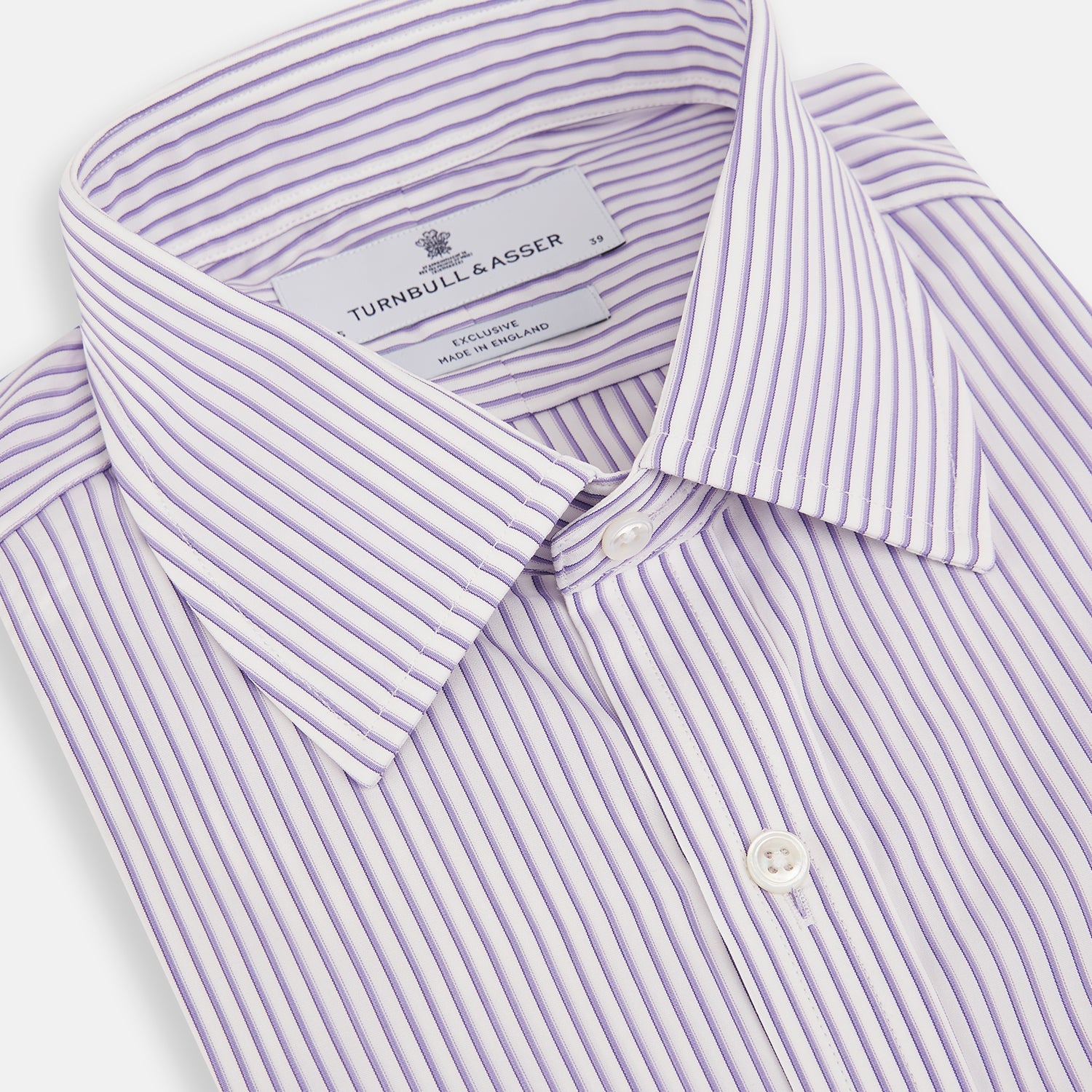 Image 2 of product Purple Shadow Stripe Mayfair Shirt